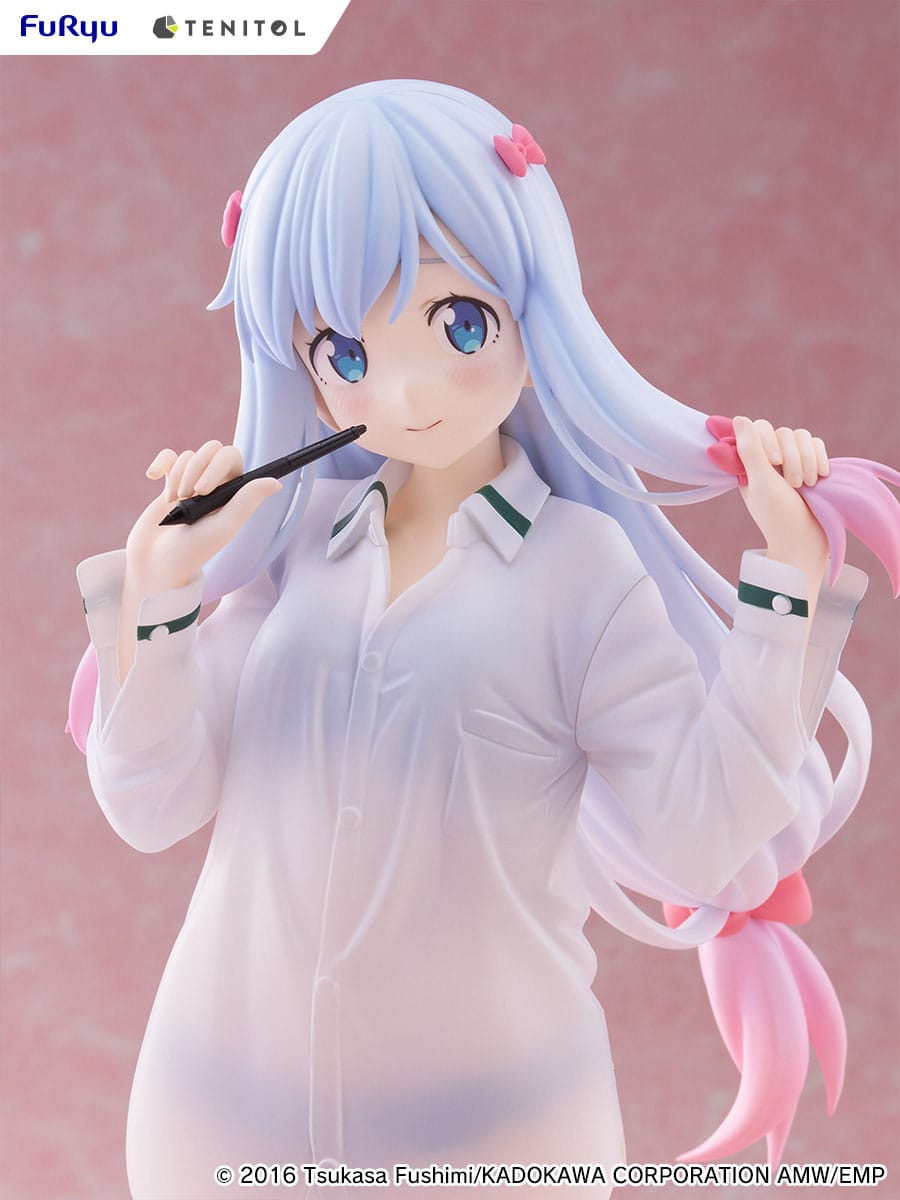Eromanga Sensei Tenitol Tall PVC Statue Sagiri Izumi Shirts Ver. 30 cm Prizefiguren Yokina