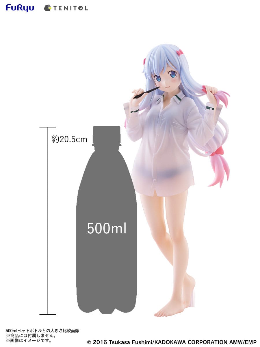 Eromanga Sensei Tenitol Tall PVC Statue Sagiri Izumi Shirts Ver. 30 cm Prizefiguren Yokina