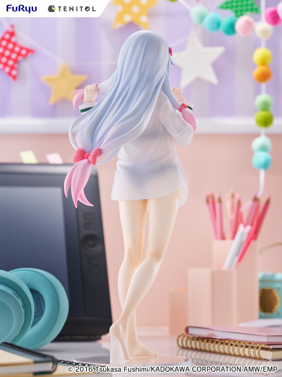 Eromanga Sensei Tenitol Tall PVC Statue Sagiri Izumi Shirts Ver. 30 cm Prizefiguren Yokina