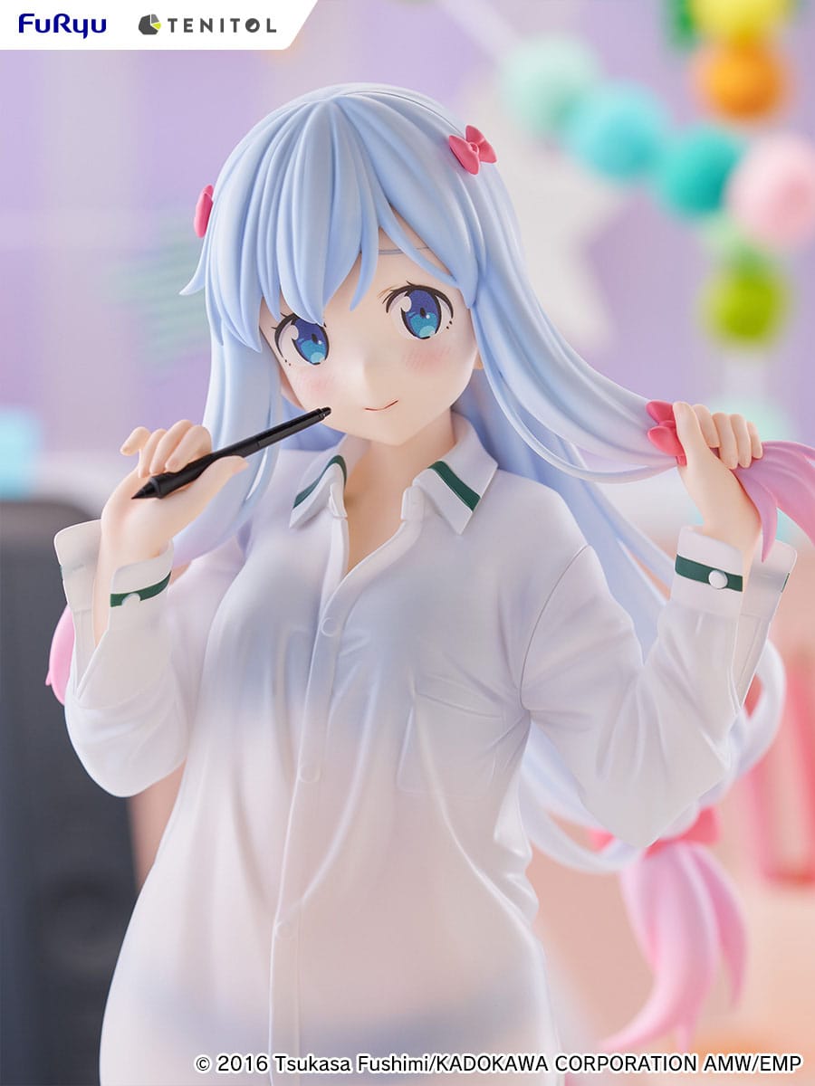 Eromanga Sensei Tenitol Tall PVC Statue Sagiri Izumi Shirts Ver. 30 cm Prizefiguren Yokina