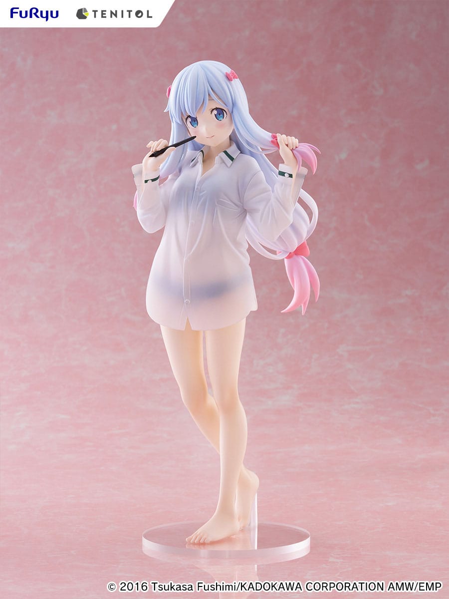 Eromanga Sensei Tenitol Tall PVC Statue Sagiri Izumi Shirts Ver. 30 cm Prizefiguren Yokina