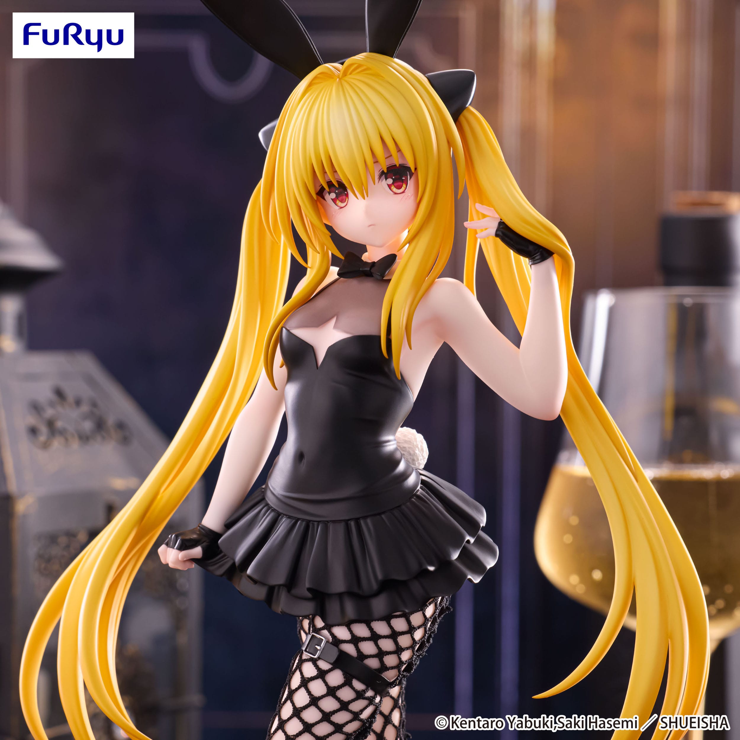 To Love-Ru Darkness BiCute Bunnies PVC Statue Konjiki no Yami 26 cm Prizefiguren Yokina