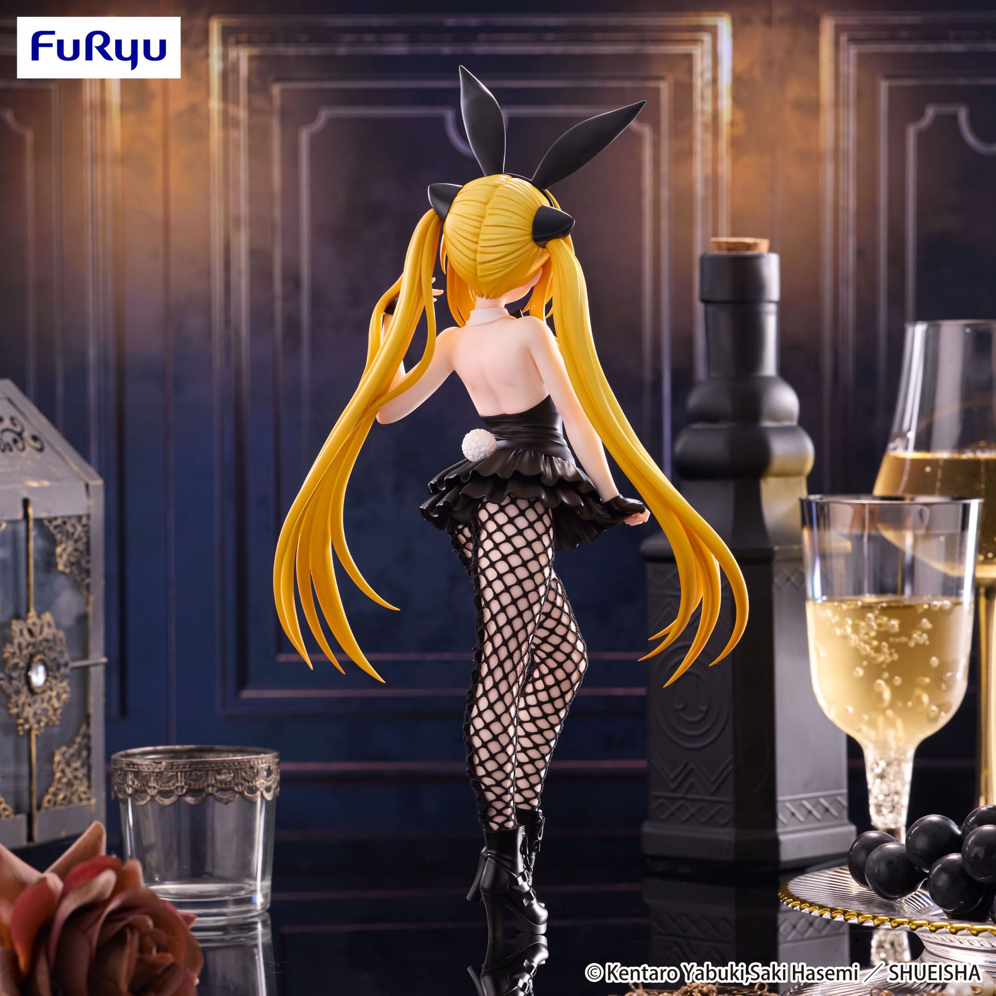 To Love-Ru Darkness BiCute Bunnies PVC Statue Konjiki no Yami 26 cm Prizefiguren Yokina