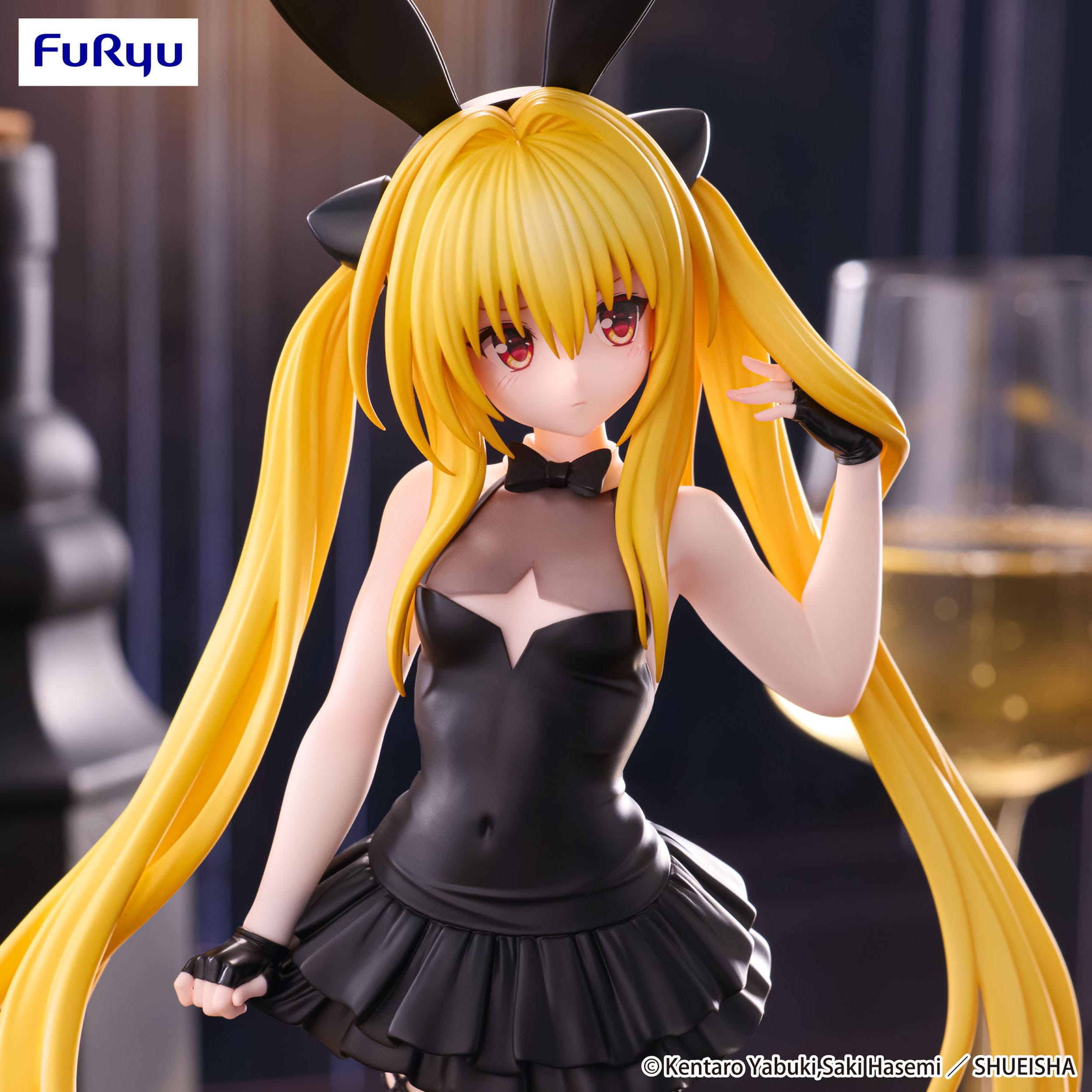 To Love-Ru Darkness BiCute Bunnies PVC Statue Konjiki no Yami 26 cm Prizefiguren Yokina