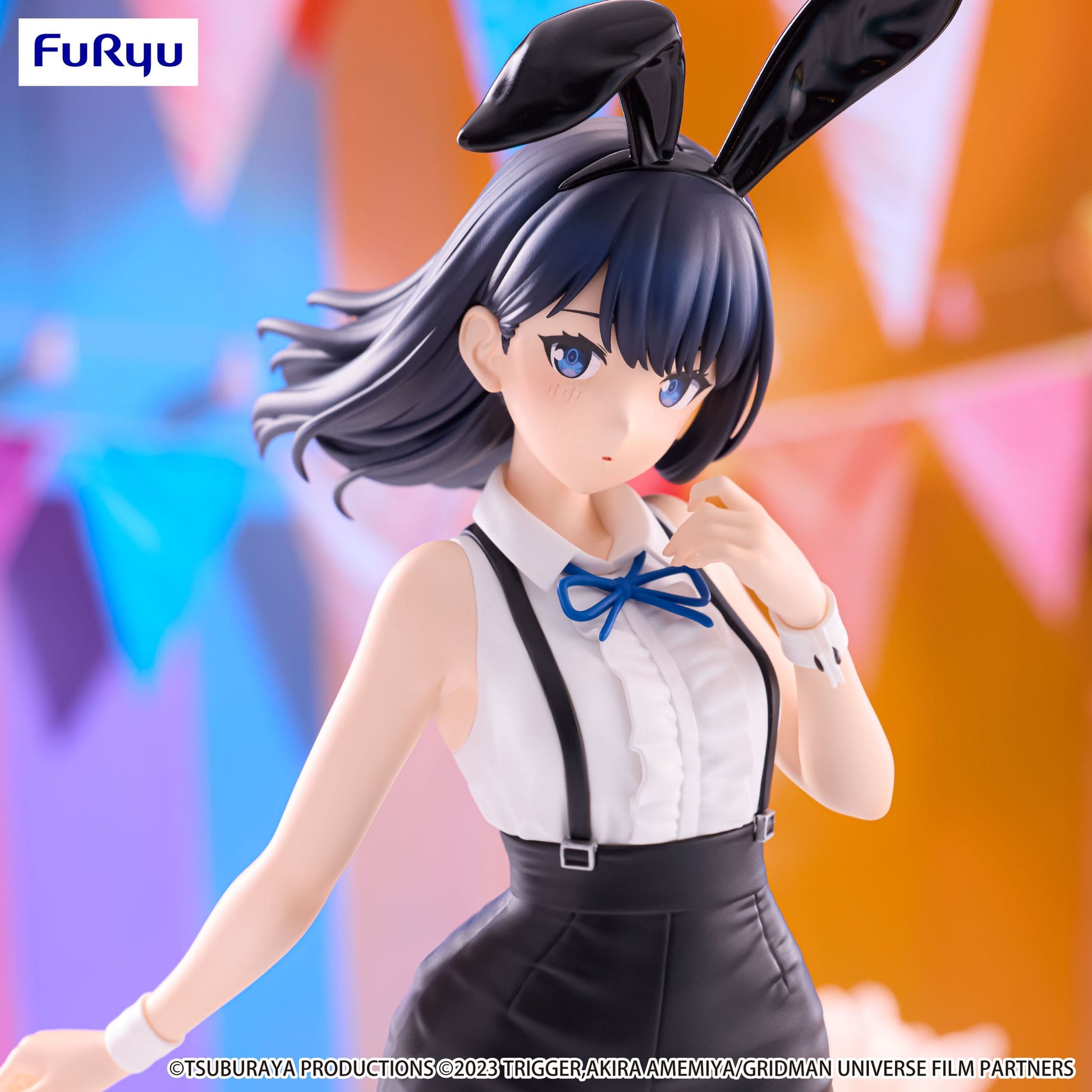 Gridman Universe BiCute Bunnies PVC Statue Rikka Takarada Easter Bunny Ver. 28 cm Prizefiguren Yokina