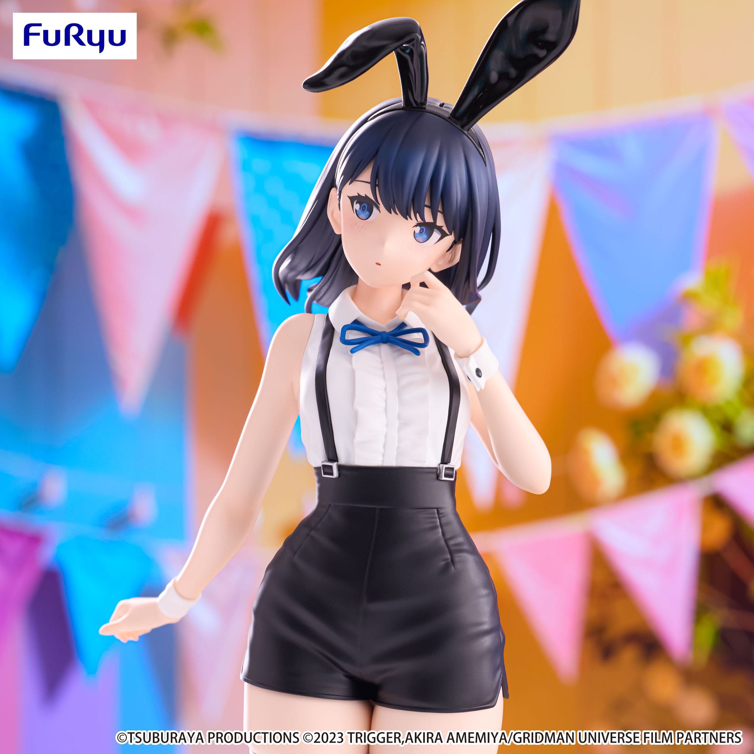 Gridman Universe BiCute Bunnies PVC Statue Rikka Takarada Easter Bunny Ver. 28 cm Prizefiguren Yokina