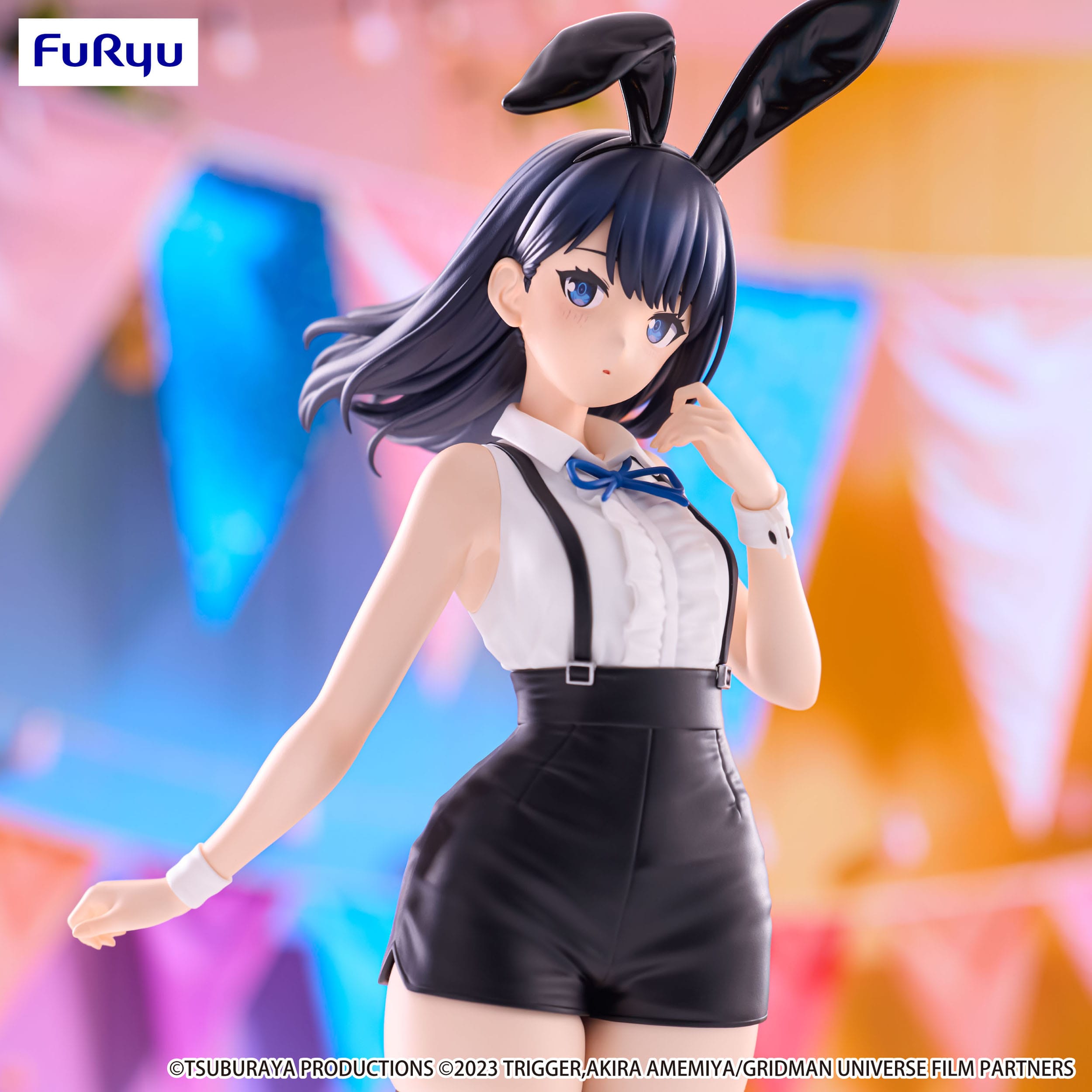 Gridman Universe BiCute Bunnies PVC Statue Rikka Takarada Easter Bunny Ver. 28 cm Prizefiguren Yokina