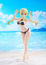 Fairy Tail 100 Years Quest Beach Queens Pop Up Parade PVC Statue Lucy Heartfilia: Virgo Form Swimsuit Ver. L Size 23 cm Prizefiguren Yokina