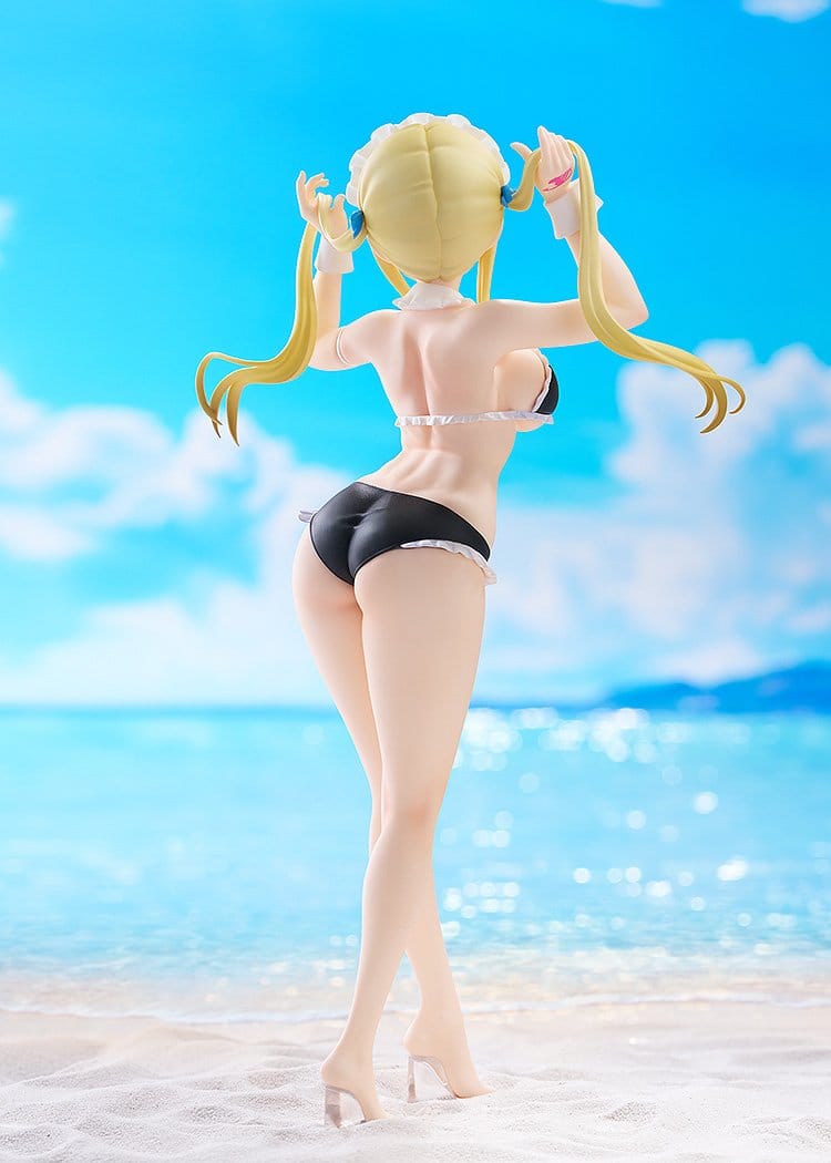 Fairy Tail 100 Years Quest Beach Queens Pop Up Parade PVC Statue Lucy Heartfilia: Virgo Form Swimsuit Ver. L Size 23 cm Prizefiguren Yokina