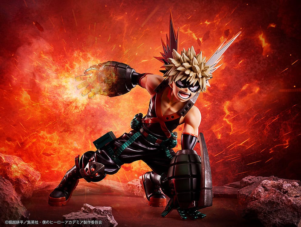 My Hero Academia PVC Statue 1/4 Katsuki Bakugo: Metallic Ver. 31 cm Scalefiguren Yokina