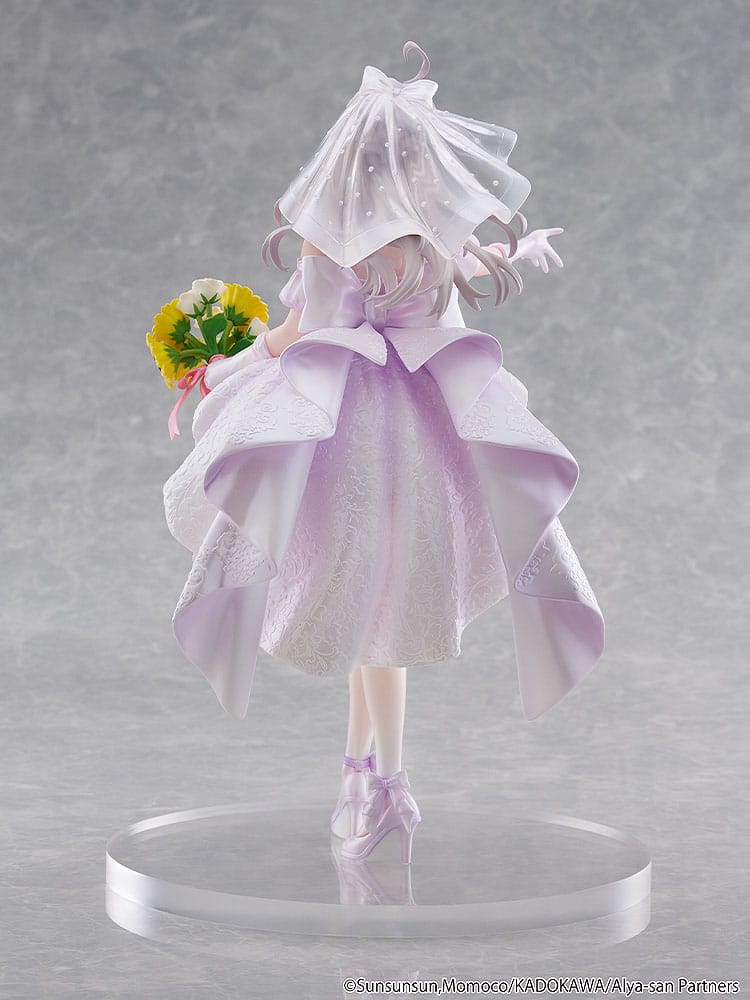 Alya Sometimes Hides Her Feelings in Russian Statue 1/7 Alisa Mikhailovna Kujou Wedding Dress Ver. 24 cm Scalefiguren Yokina
