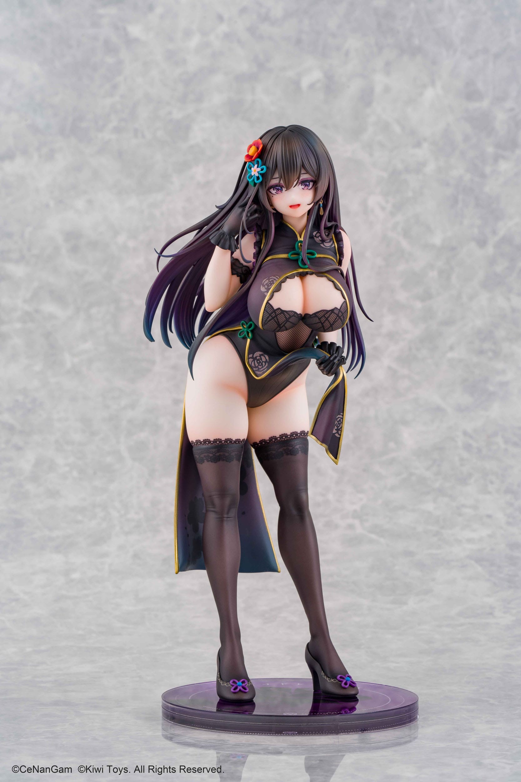 Original Character PVC Statue 1/6 China Dress Nyan Deluxe Version 26 cm Scalefiguren Yokina