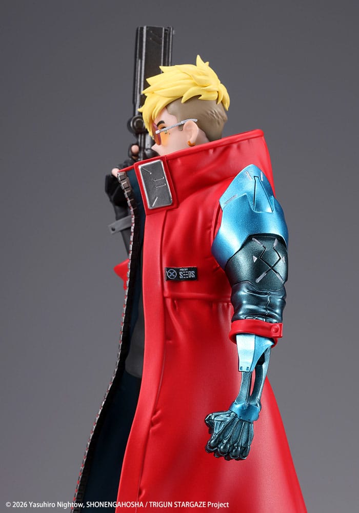 Trigun Stampede Oshi Works Statue 1/7 Vash the Stampede 22 cm Scalefiguren Yokina