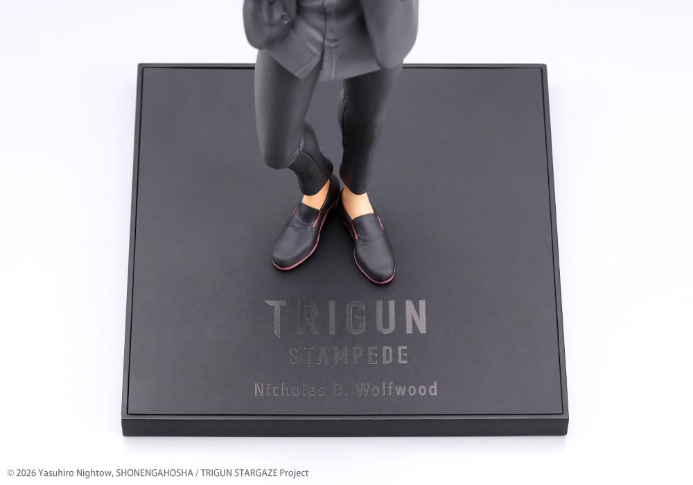 Trigun Stampede Oshi Works Statue 1/8 Nicholas D. Wolfwood 22 cm Scalefiguren Yokina