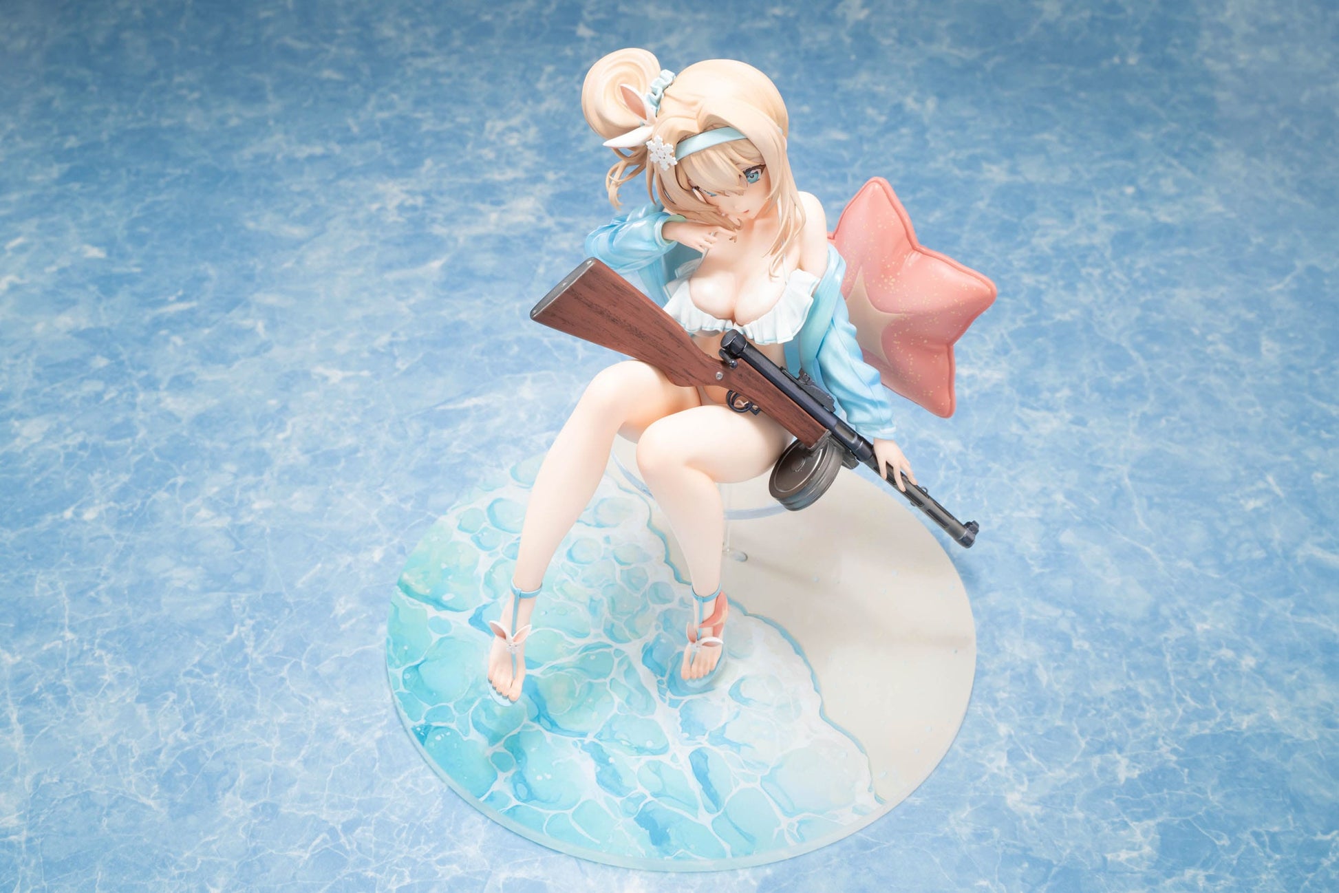 Girls' Frontline 2: Exilium PVC Statue 1/6 Suomi Sparkling Ocean Ver. 20 cm Scalefiguren Yokina