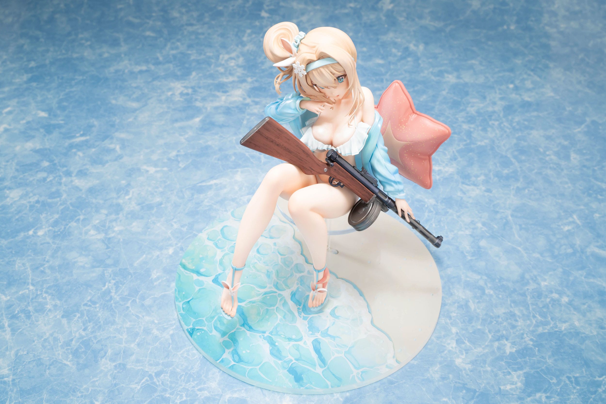 Girls' Frontline 2: Exilium PVC Statue 1/6 Suomi Sparkling Ocean Ver. 20 cm Scalefiguren Yokina