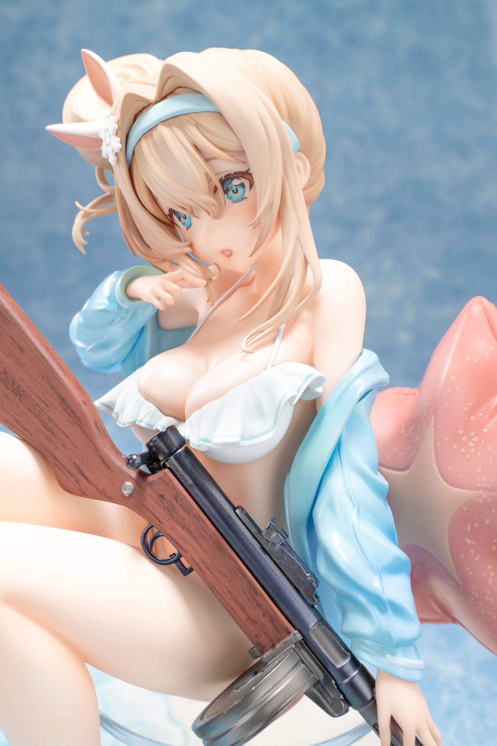 Girls' Frontline 2: Exilium PVC Statue 1/6 Suomi Sparkling Ocean Ver. 20 cm Scalefiguren Yokina