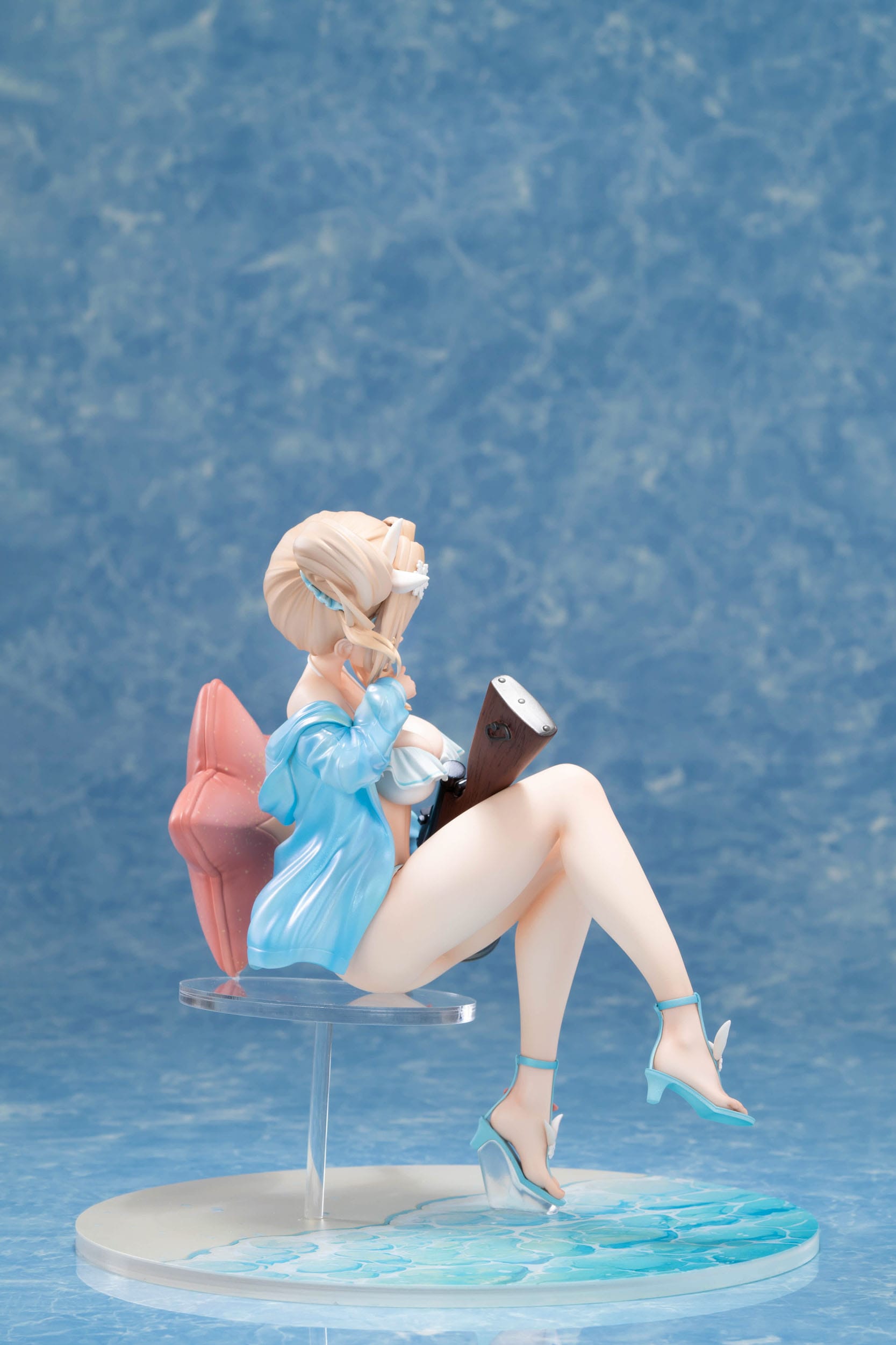 Girls' Frontline 2: Exilium PVC Statue 1/6 Suomi Sparkling Ocean Ver. 20 cm Scalefiguren Yokina