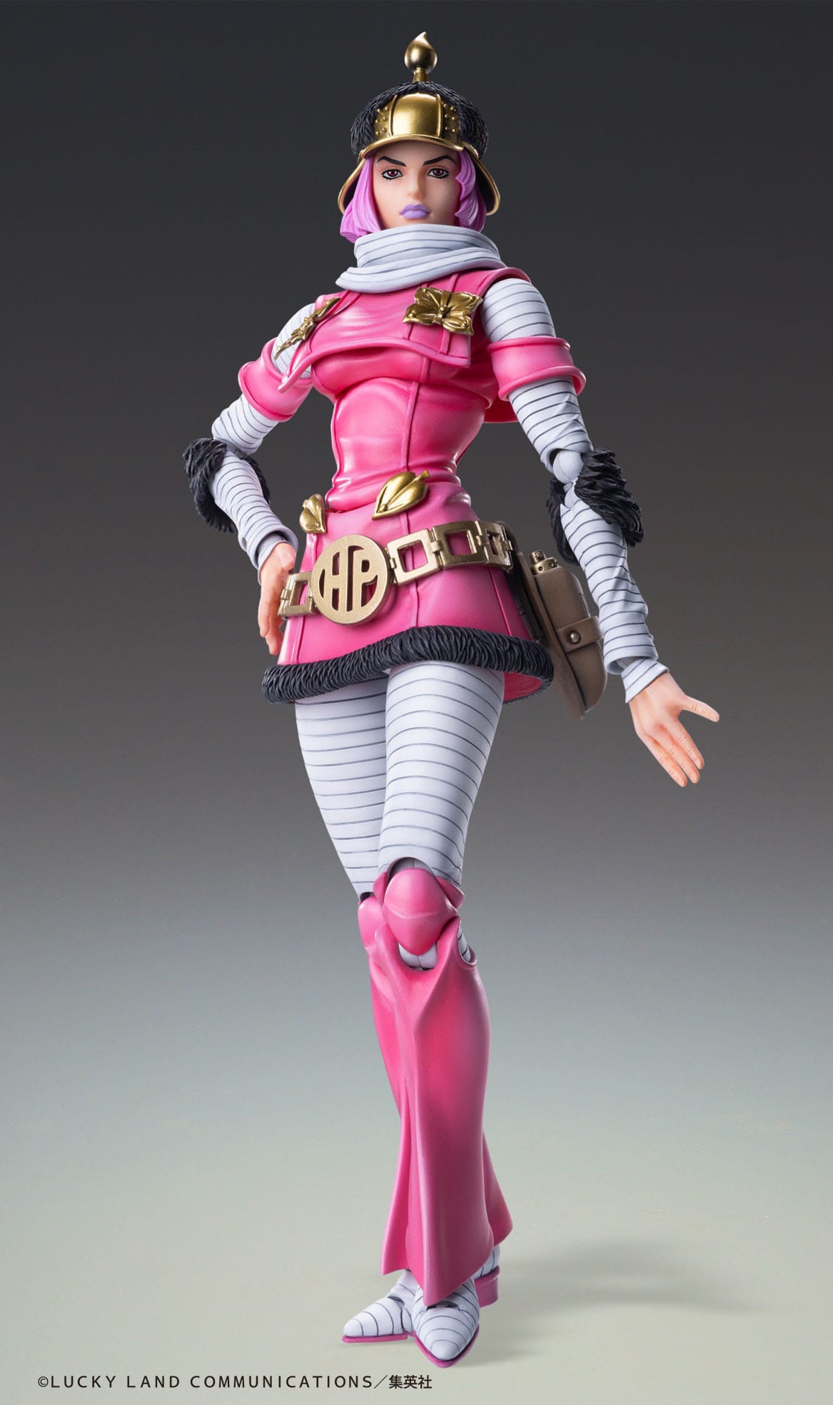 JoJo's Bizarre Adventure Part 7: Steel Ball Run Super Action Action Figure Chozokado Hot Pants 16 cm Figmas Yokina