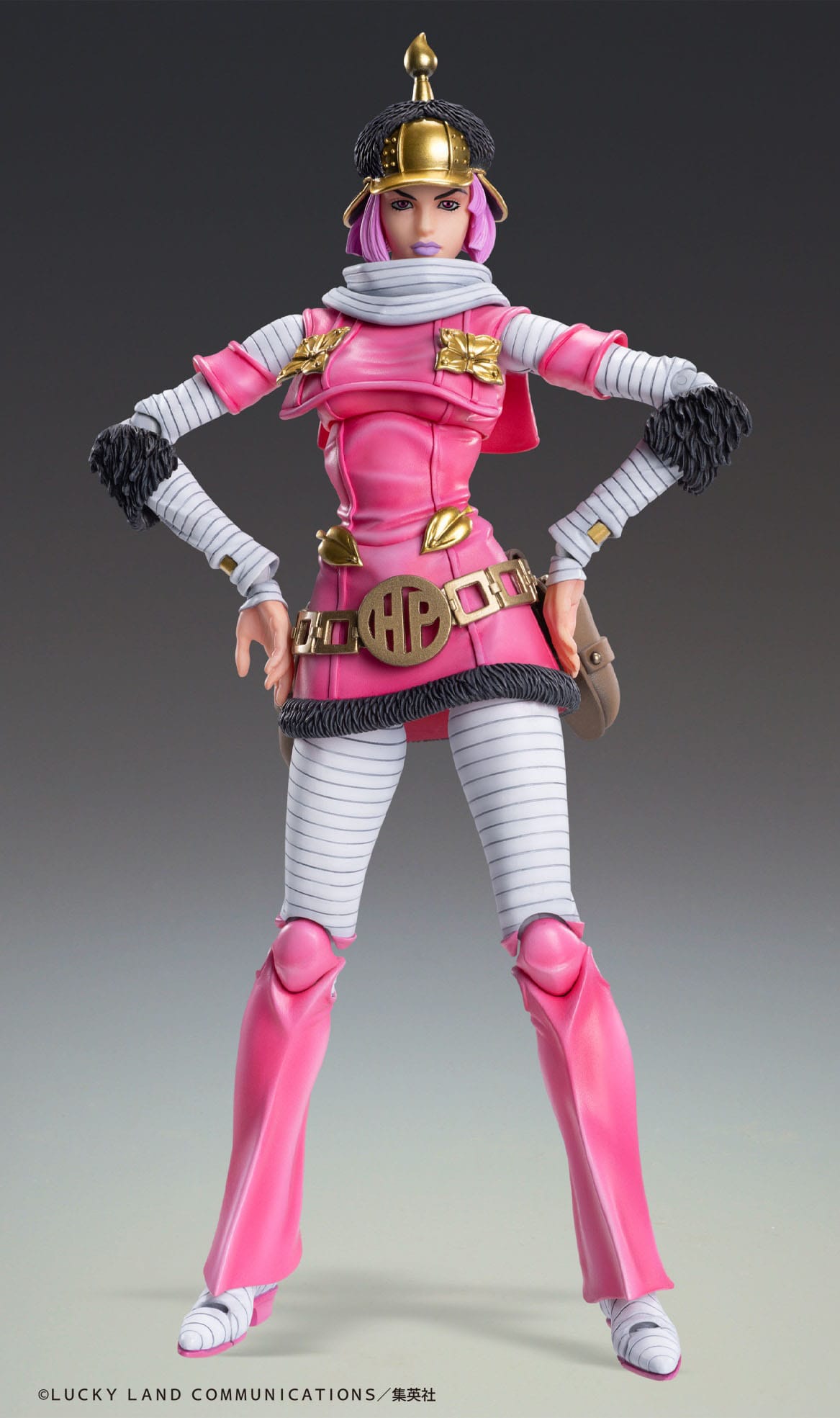 JoJo's Bizarre Adventure Part 7: Steel Ball Run Super Action Action Figure Chozokado Hot Pants 16 cm Figmas Yokina