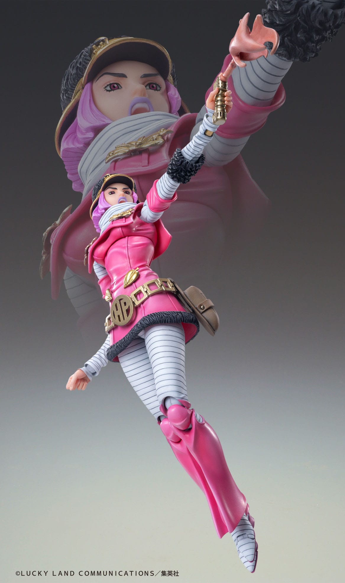 JoJo's Bizarre Adventure Part 7: Steel Ball Run Super Action Action Figure Chozokado Hot Pants 16 cm Figmas Yokina