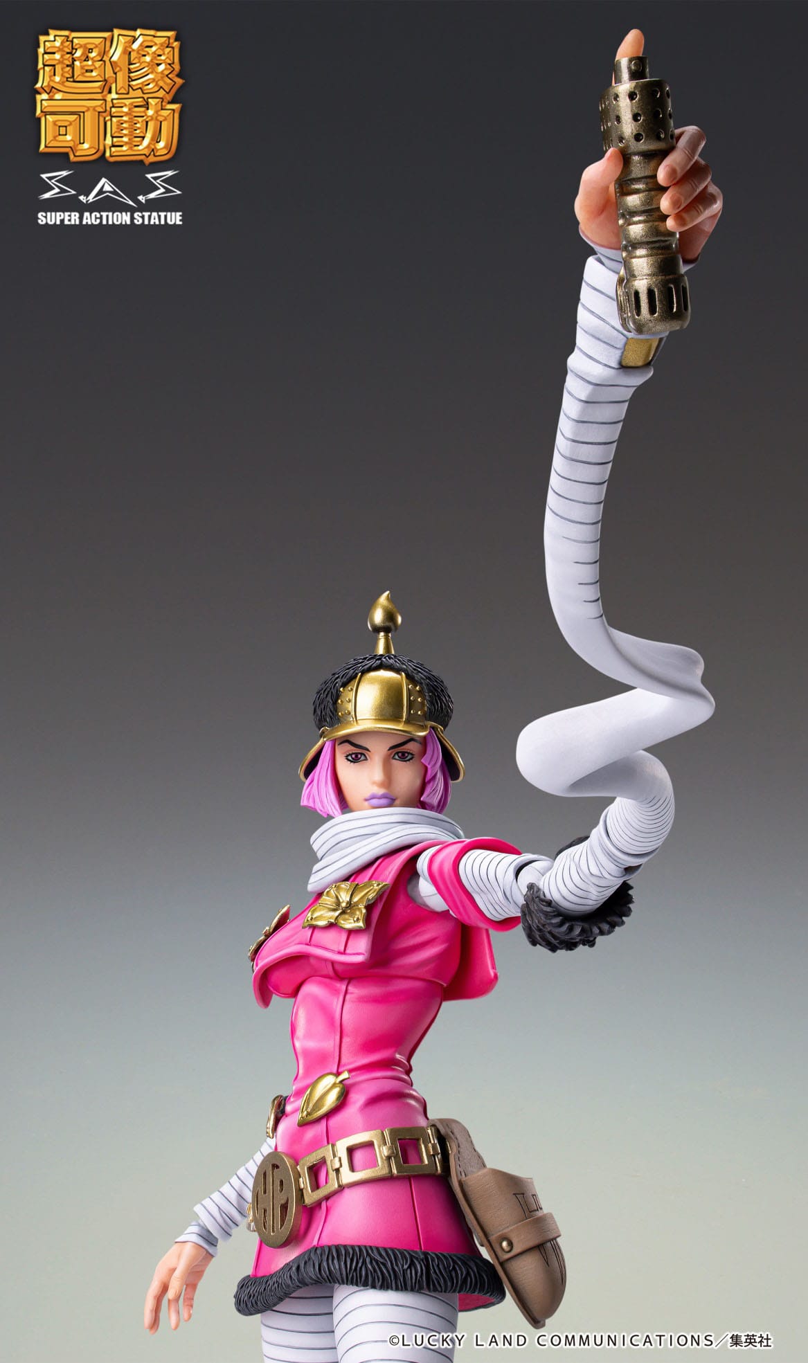 JoJo's Bizarre Adventure Part 7: Steel Ball Run Super Action Action Figure Chozokado Hot Pants 16 cm Figmas Yokina