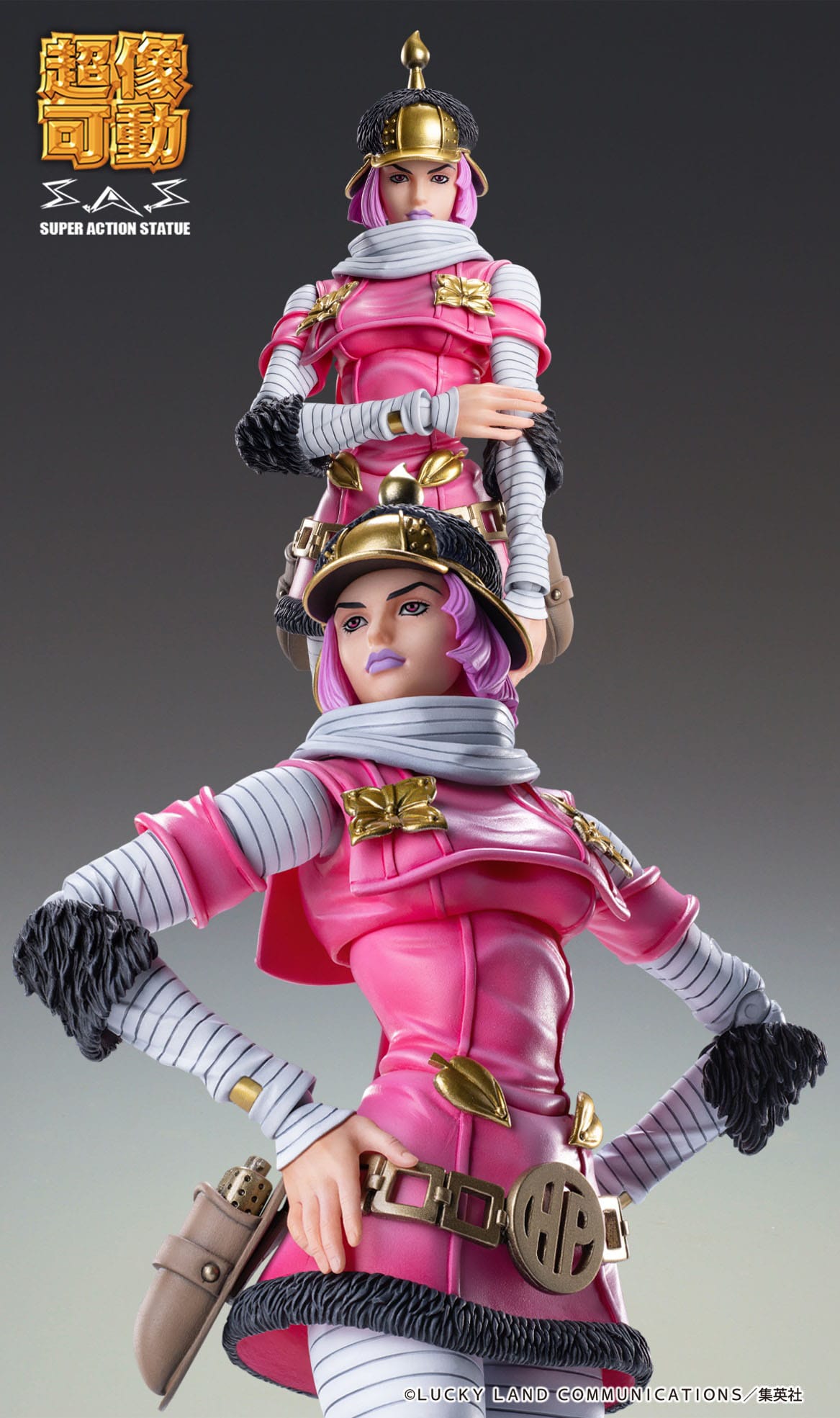 JoJo's Bizarre Adventure Part 7: Steel Ball Run Super Action Action Figure Chozokado Hot Pants 16 cm Figmas Yokina