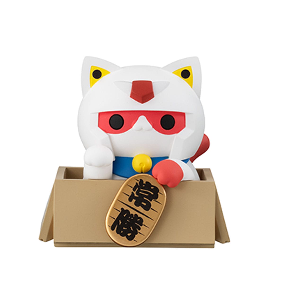 Mobile Suit Gundam Mega Cat Project 6 Blind Box Sammelfiguren Cats Luckycat 6 cm (with gift) Minifiguren Yokina