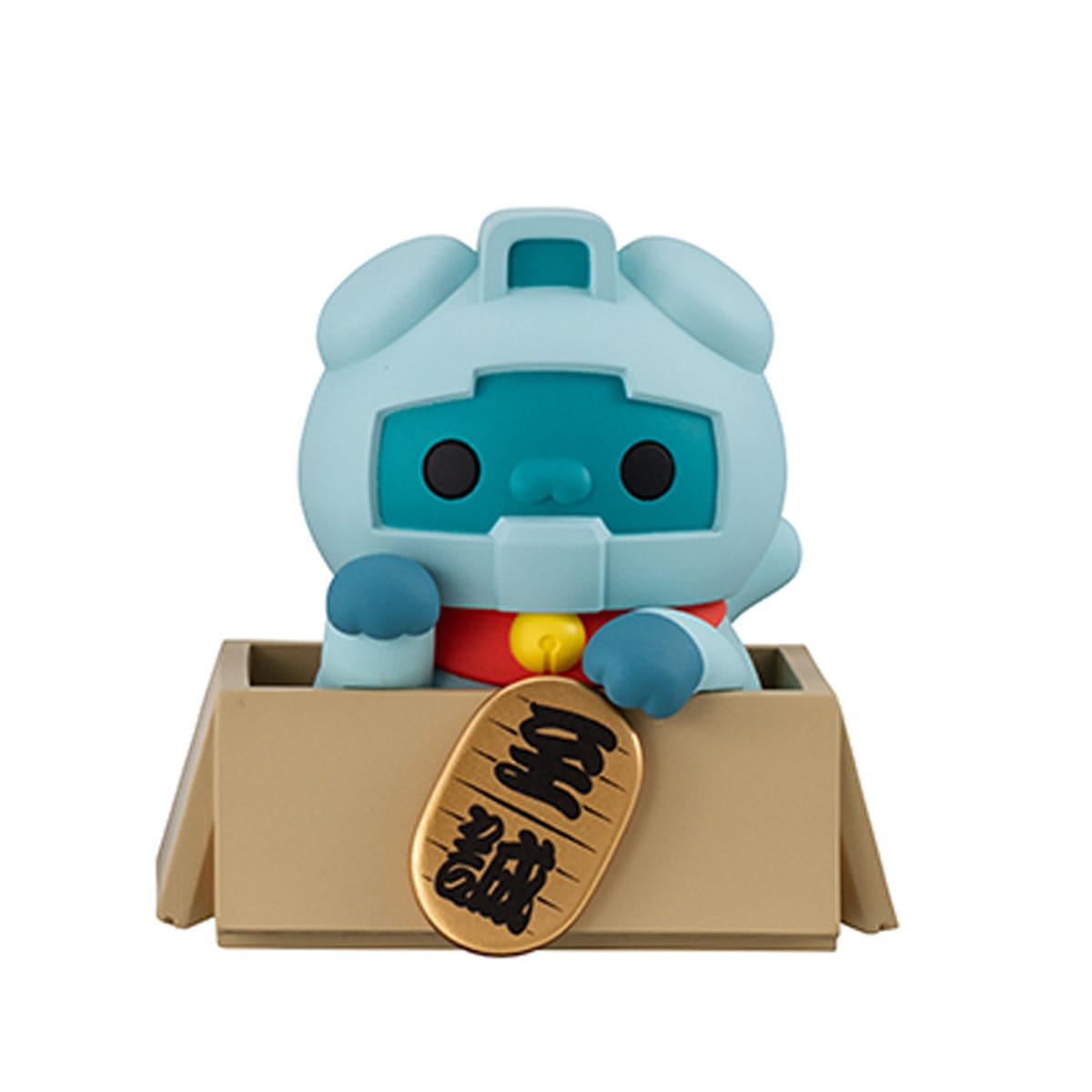 Mobile Suit Gundam Mega Cat Project 6 Blind Box Sammelfiguren Cats Luckycat 6 cm (with gift) Minifiguren Yokina