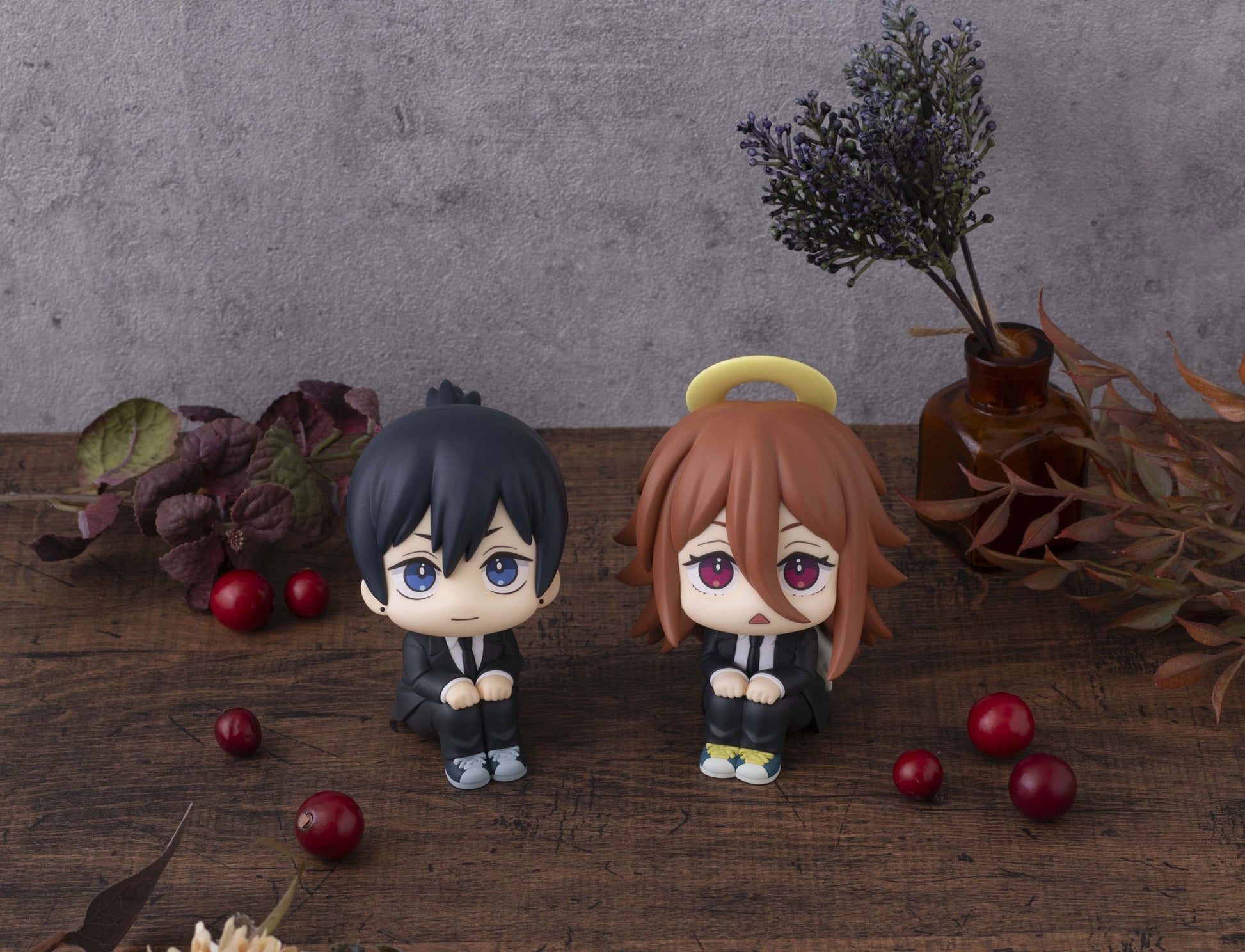 Chainsaw Man The Movie: Reze Arc Look Up PVC Statue Aki Hayakawa Smile Ver. & Angel Devil Set (with gift) 11 cm Prizefiguren Yokina