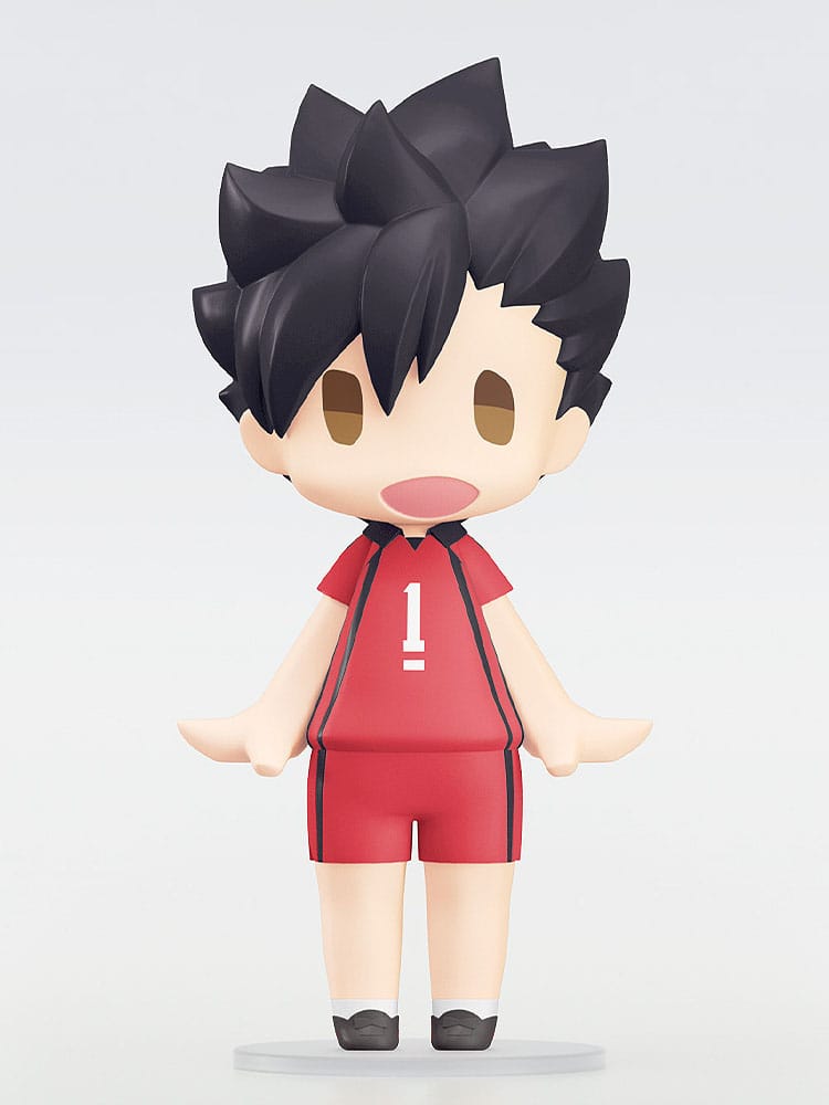 Haikyu!! HELLO! GOOD SMILE Actionfigur Tetsuro Kuroo 10 cm Minifiguren Yokina