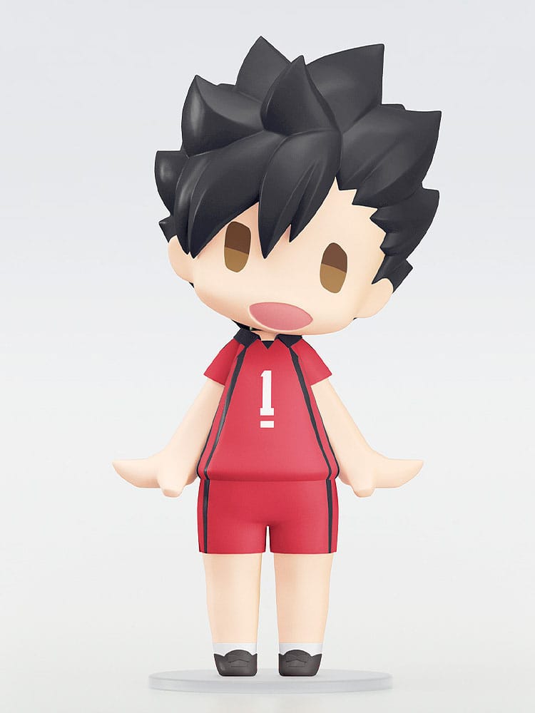 Haikyu!! HELLO! GOOD SMILE Actionfigur Tetsuro Kuroo 10 cm Minifiguren Yokina