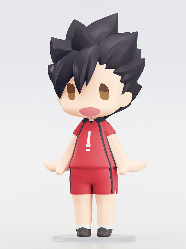 Haikyu!! HELLO! GOOD SMILE Actionfigur Tetsuro Kuroo 10 cm Minifiguren Yokina