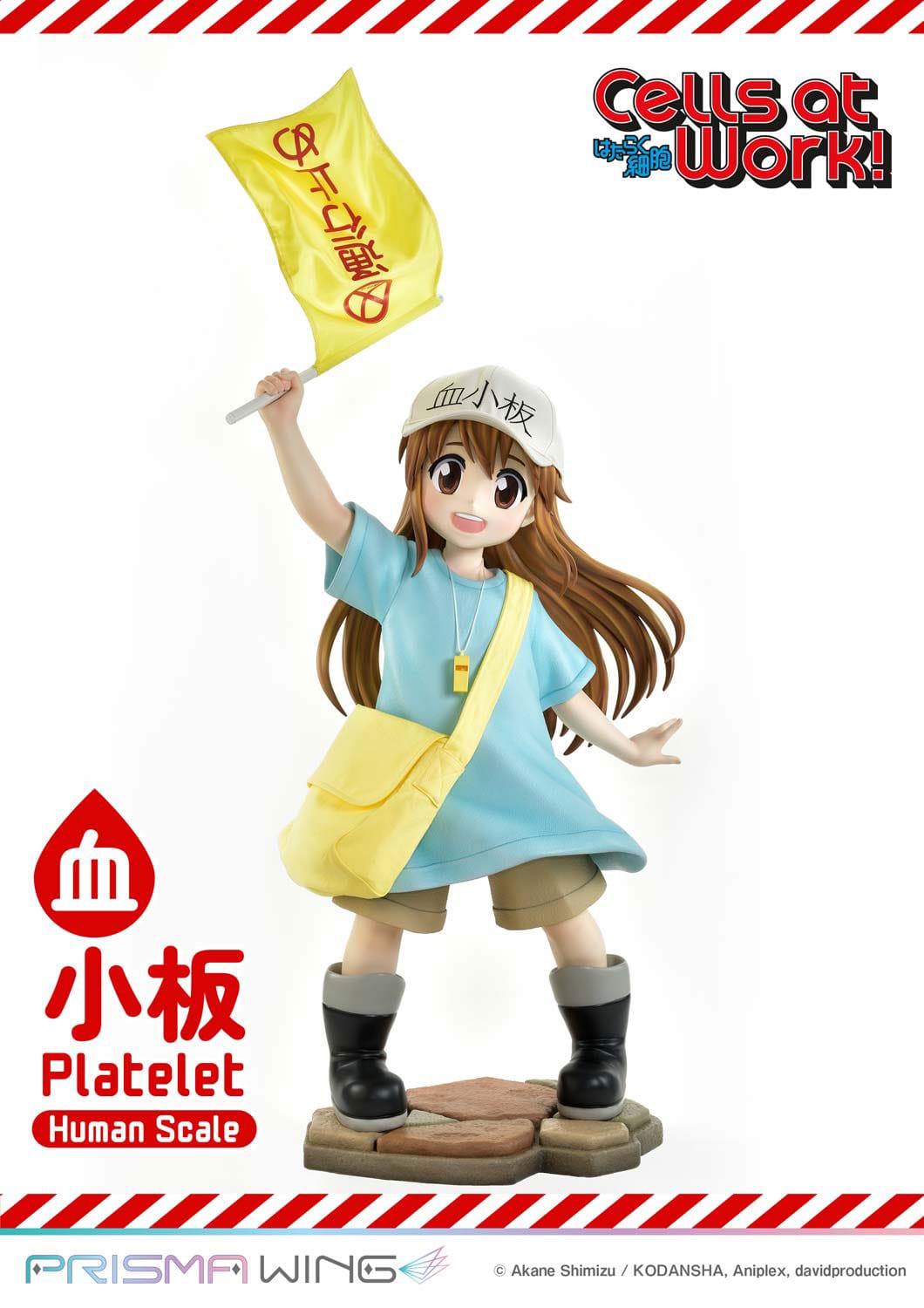 Cells at Work! Life Scale Masterline Series Statue Platelet 100 cm Scalefiguren Yokina