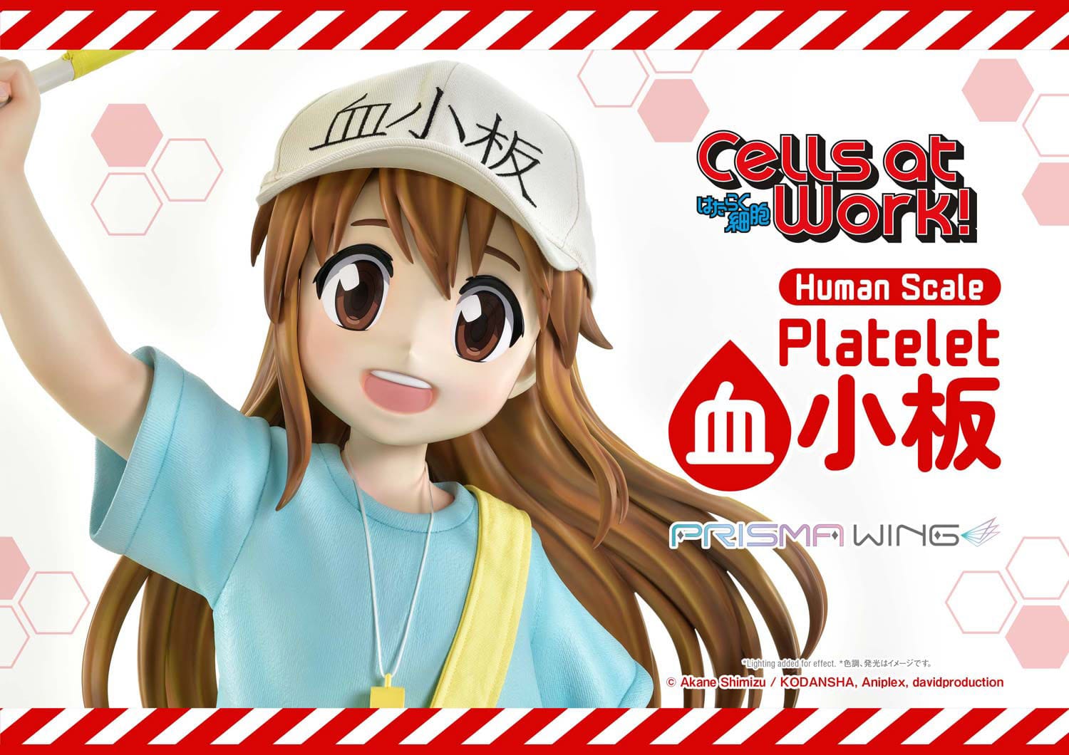 Cells at Work! Life Scale Masterline Series Statue Platelet 100 cm Scalefiguren Yokina