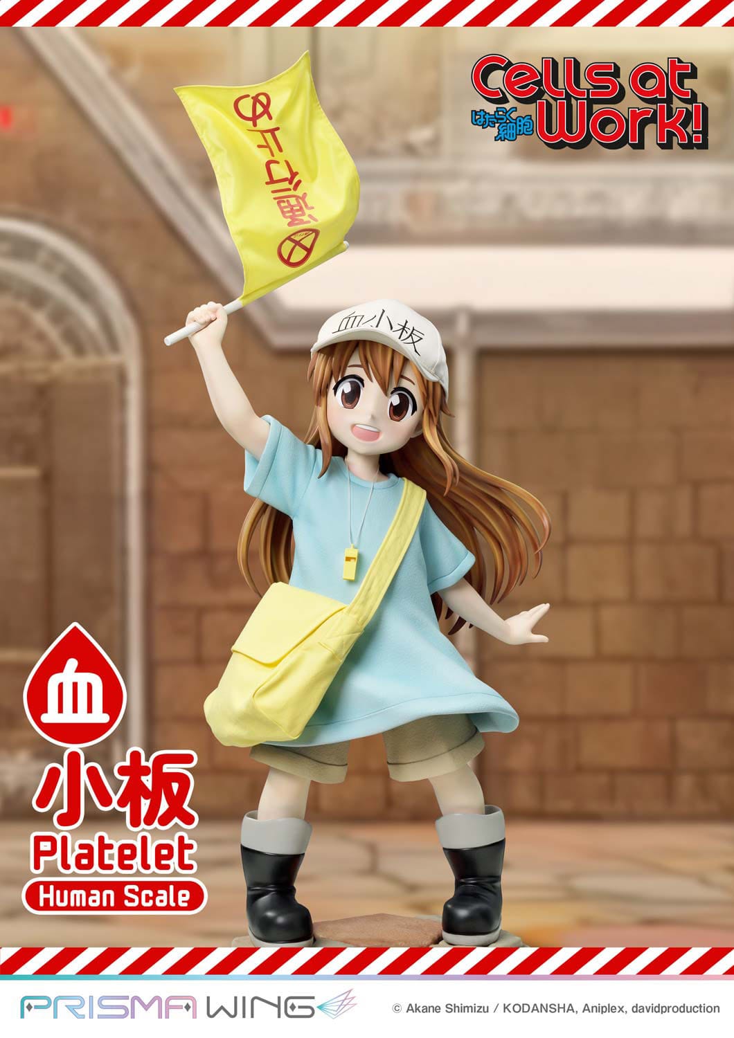 Cells at Work! Life Scale Masterline Series Statue Platelet 100 cm Scalefiguren Yokina