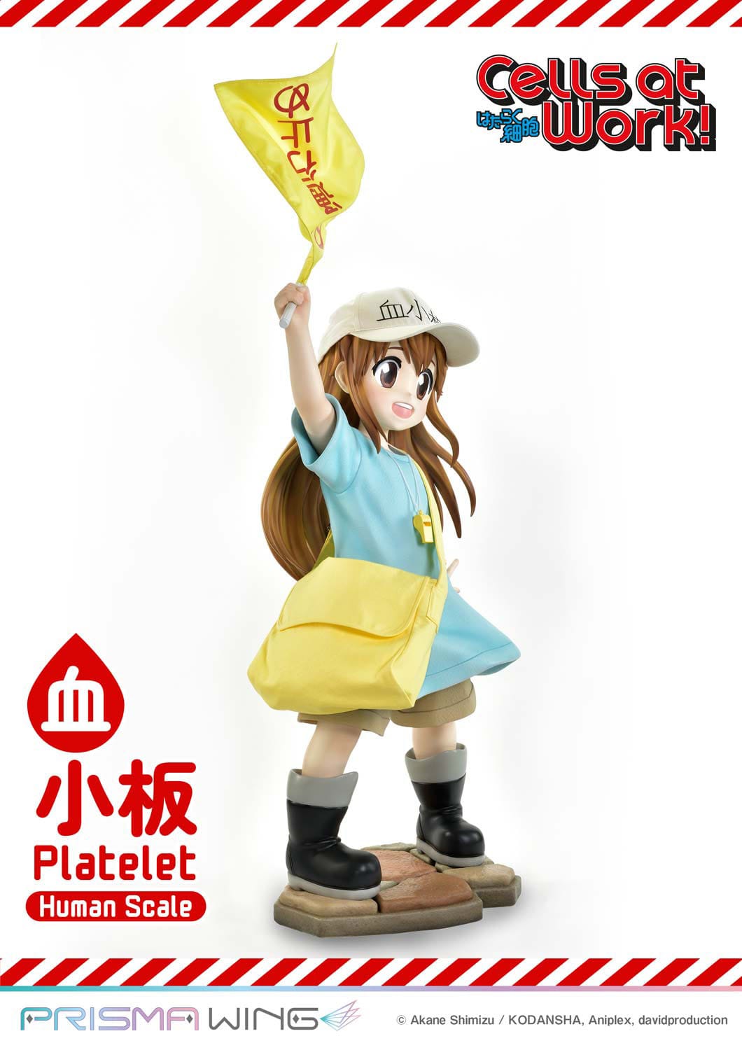 Cells at Work! Life Scale Masterline Series Statue Platelet 100 cm Scalefiguren Yokina