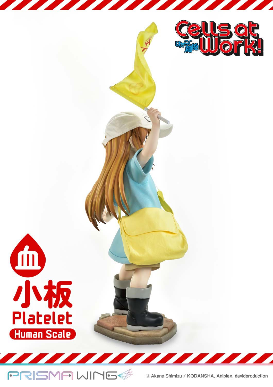 Cells at Work! Life Scale Masterline Series Statue Platelet 100 cm Scalefiguren Yokina