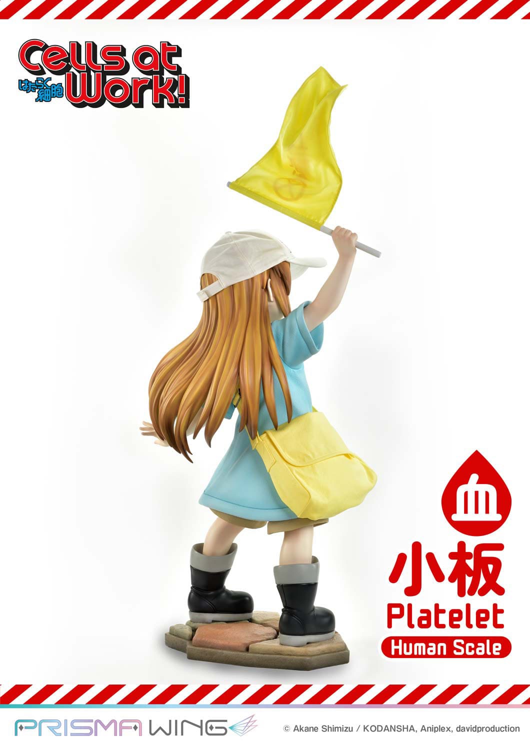 Cells at Work! Life Scale Masterline Series Statue Platelet 100 cm Scalefiguren Yokina