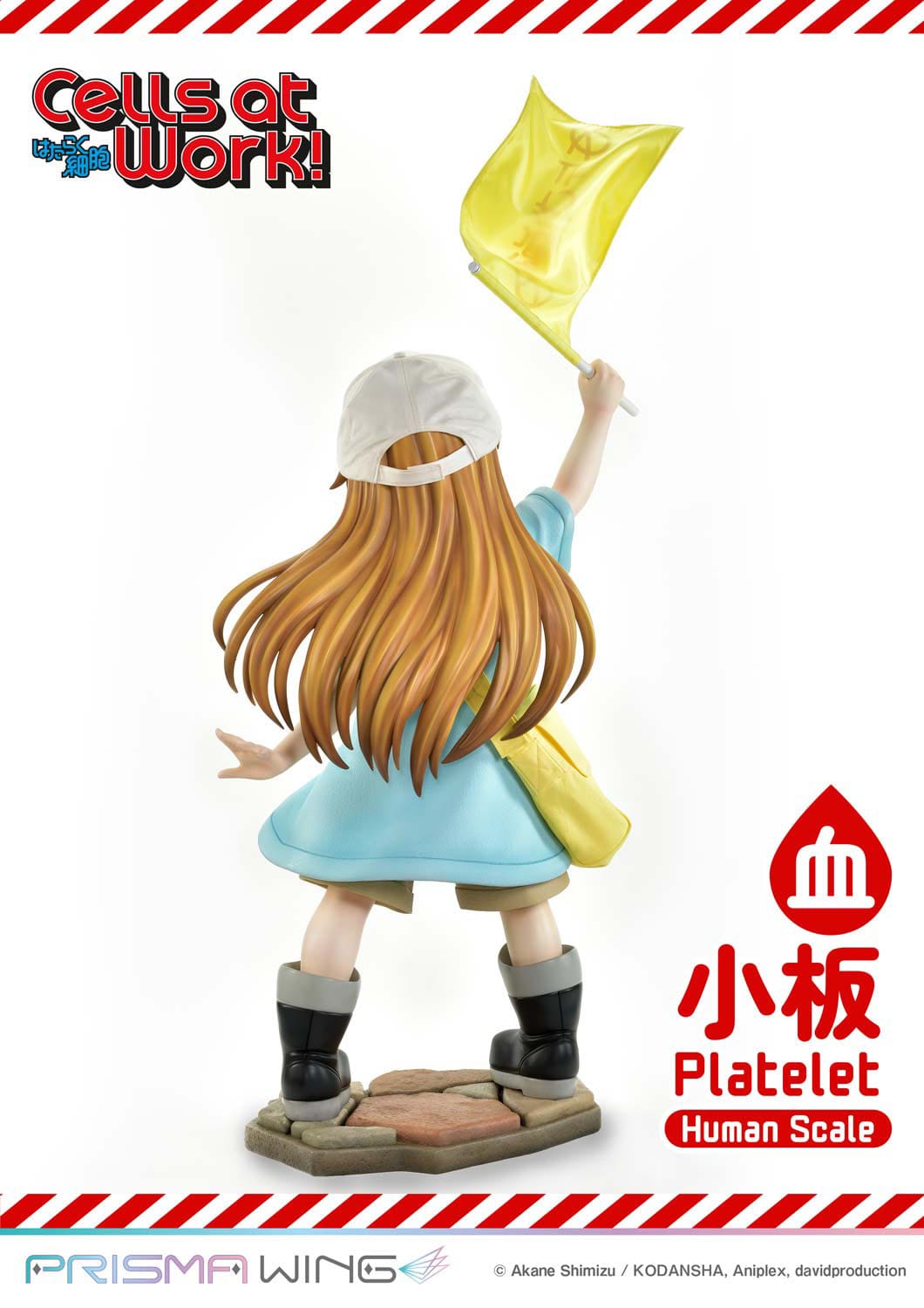 Cells at Work! Life Scale Masterline Series Statue Platelet 100 cm Scalefiguren Yokina