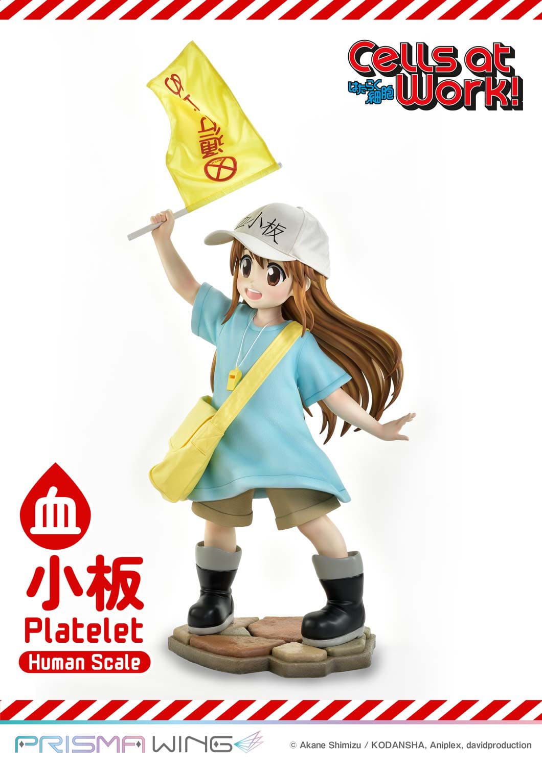 Cells at Work! Life Scale Masterline Series Statue Platelet 100 cm Scalefiguren Yokina