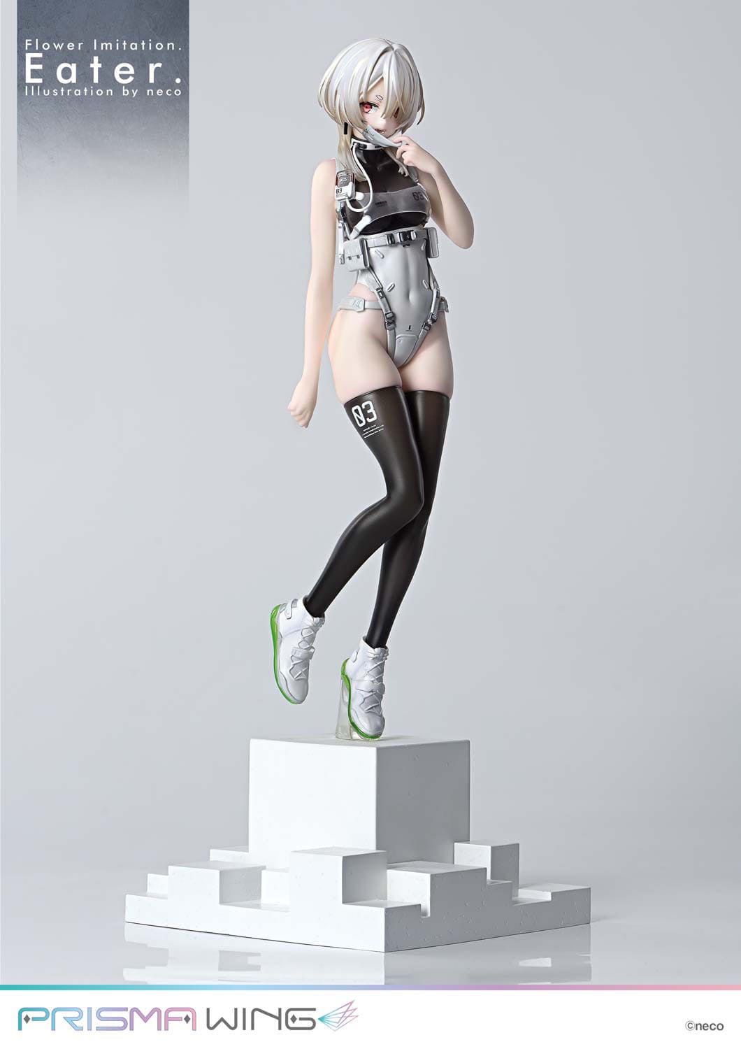 Flower Imitation Prisma Wing PVC Statue 1/7 Eater Illustration by neco 32 cm Scalefiguren Yokina