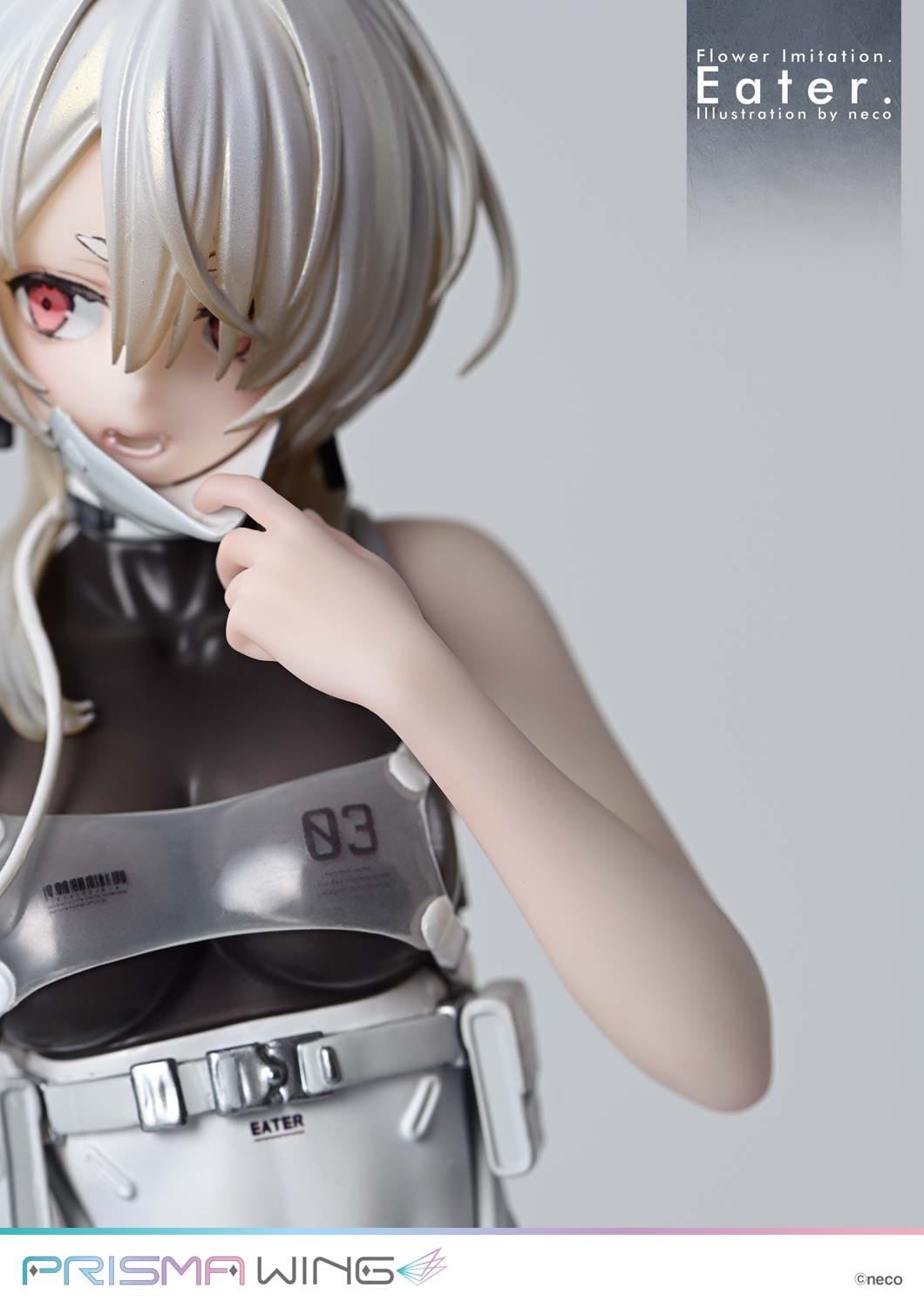 Flower Imitation Prisma Wing PVC Statue 1/7 Eater Illustration by neco 32 cm Scalefiguren Yokina