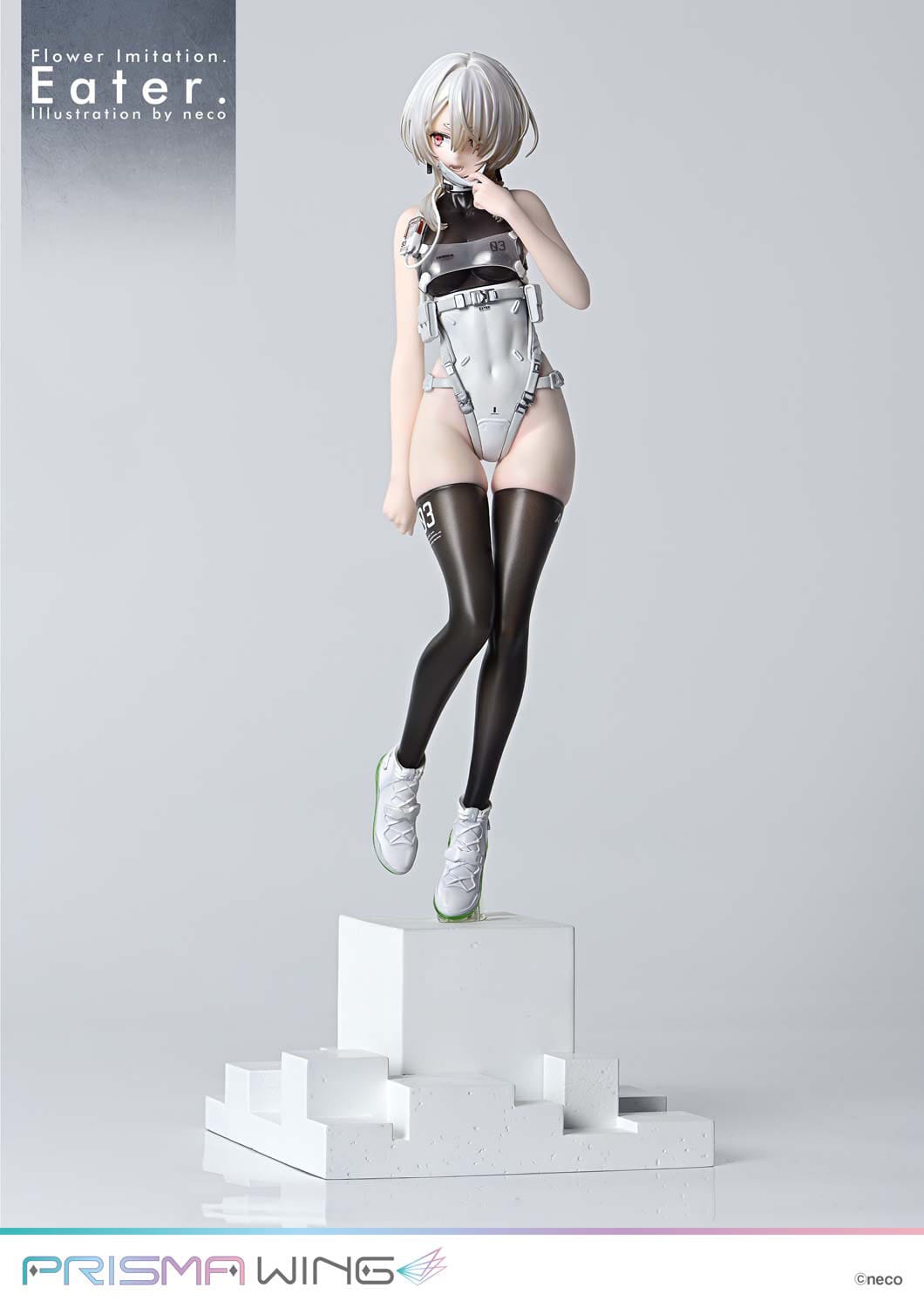 Flower Imitation Prisma Wing PVC Statue 1/7 Eater Illustration by neco 32 cm Scalefiguren Yokina