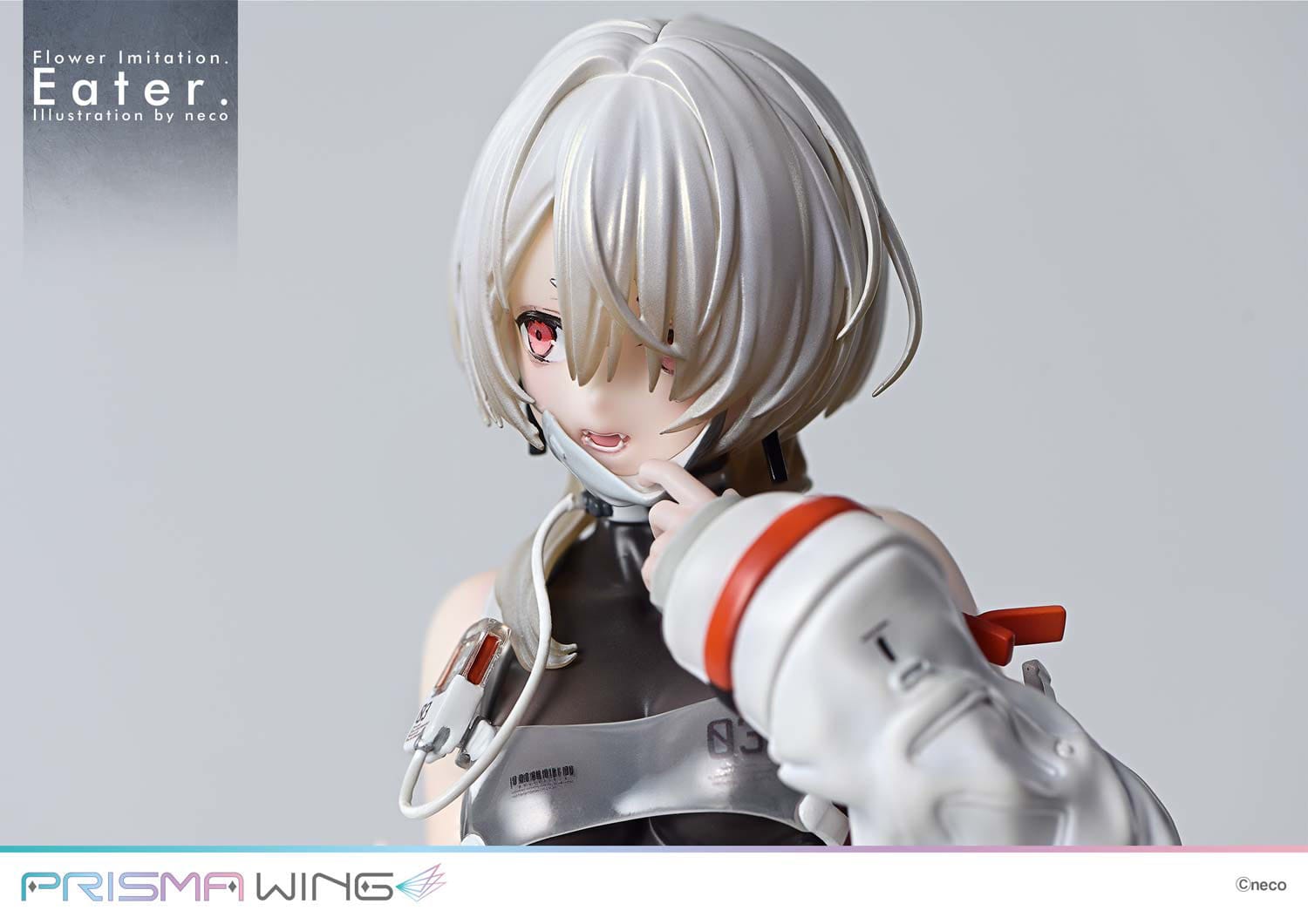 Flower Imitation Prisma Wing PVC Statue 1/7 Eater Illustration by neco 32 cm Scalefiguren Yokina