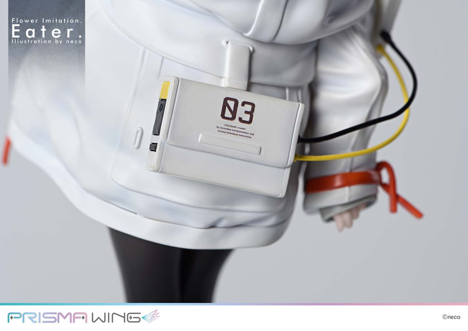 Flower Imitation Prisma Wing PVC Statue 1/7 Eater Illustration by neco 32 cm Scalefiguren Yokina