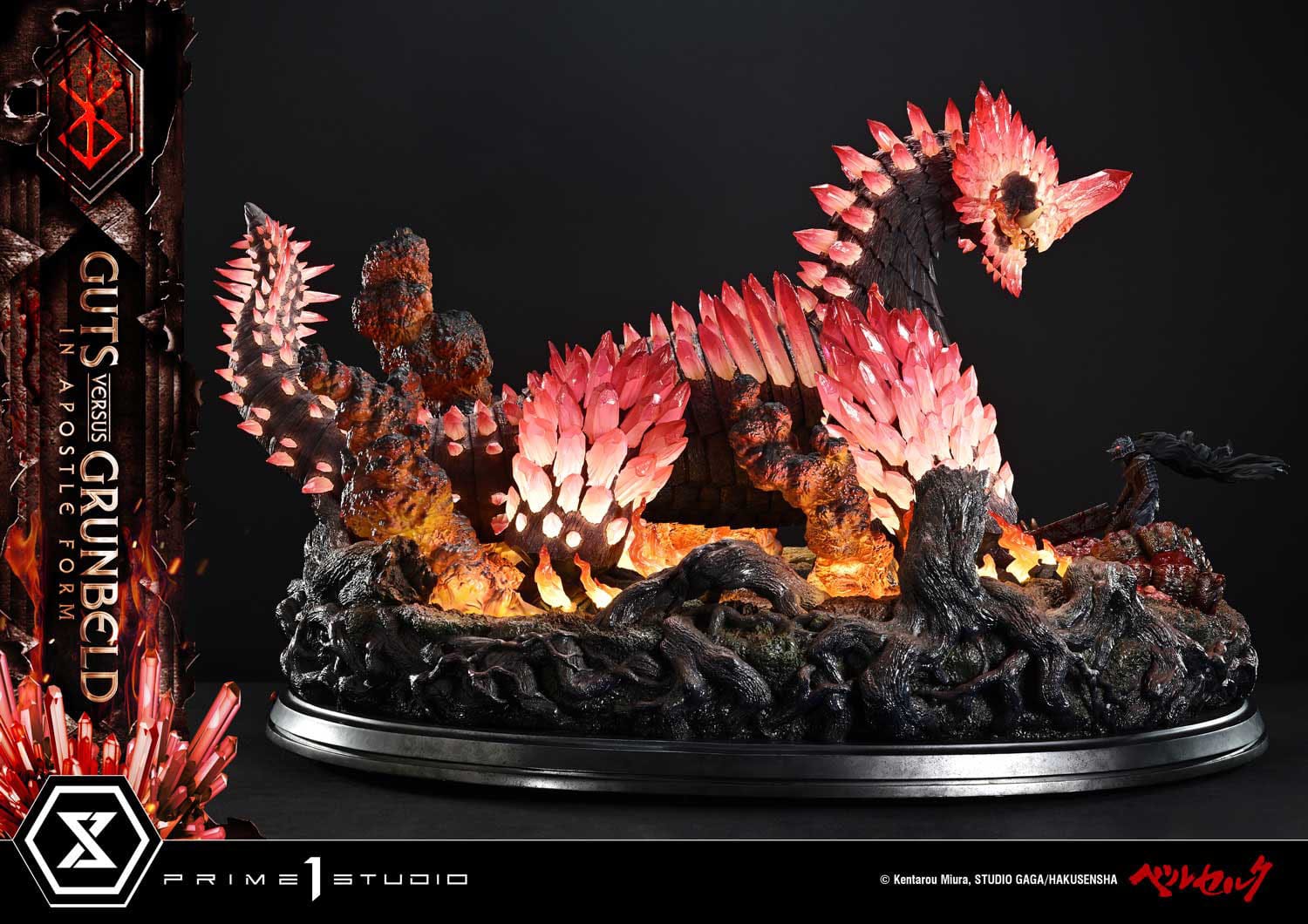 Berserk Ultimate Diorama Masterline Series Statue Berserk Guts vs. Grunbeld in Apostle Form 58 cm Prizefiguren Yokina
