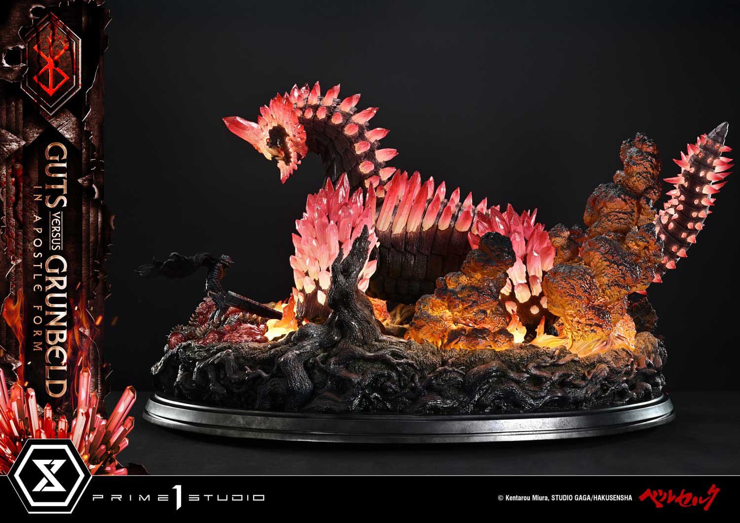 Berserk Ultimate Diorama Masterline Series Statue Berserk Guts vs. Grunbeld in Apostle Form 58 cm Prizefiguren Yokina