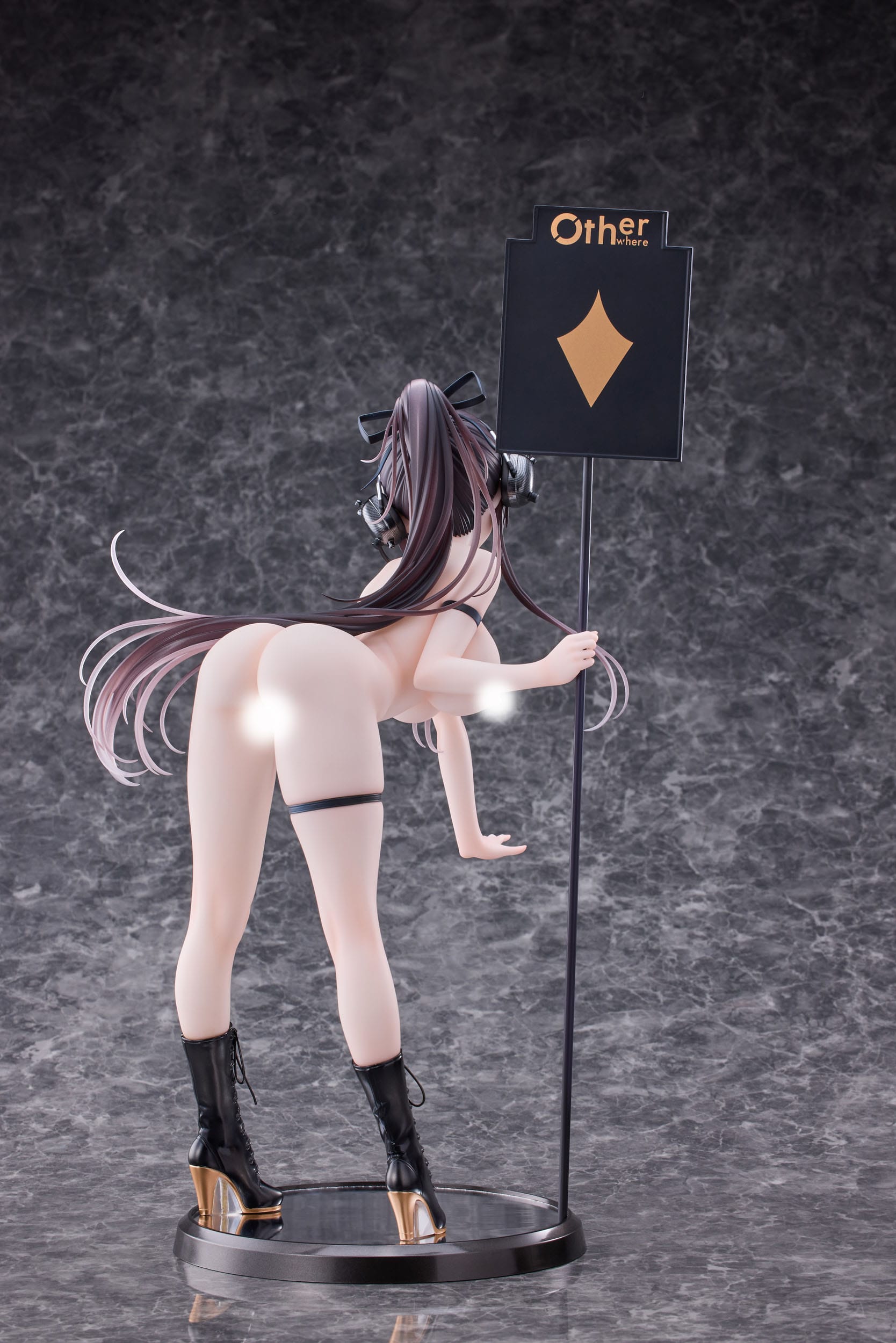 Original Character PVC Statue 1/4 Racing Girl Kurumizawa 43 cm Hentai Yokina