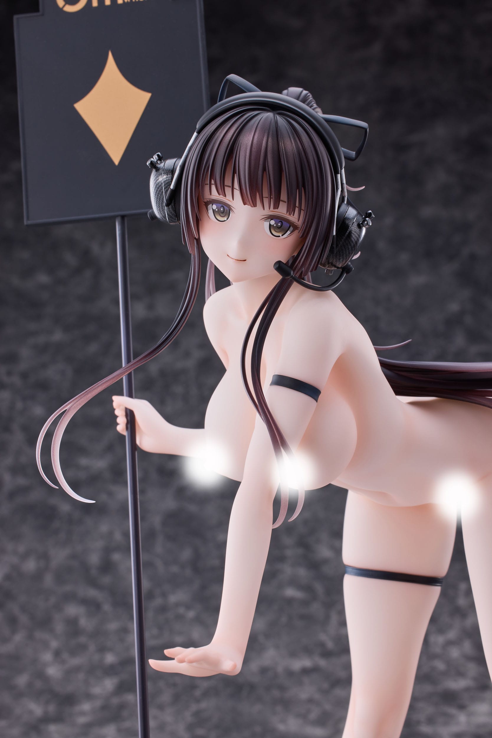 Original Character PVC Statue 1/4 Racing Girl Kurumizawa 43 cm Hentai Yokina